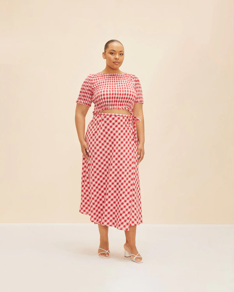 DARCY WRAP SKIRT TBF00493 | This piece is second hand and therefore may have visible signs of wear. But rest assured, our team has carefully reviewed this piece to ensure it is fully functional &...