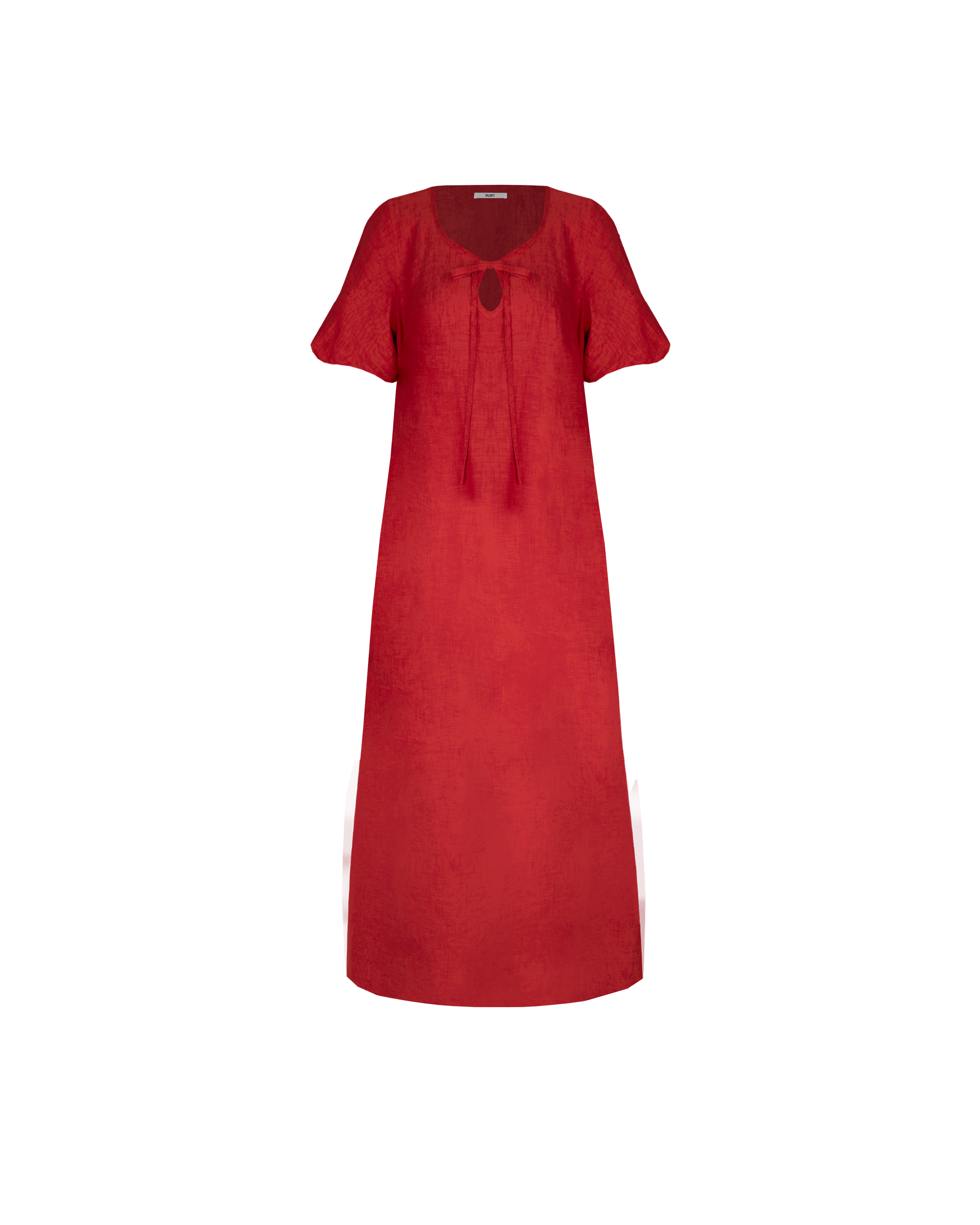 ANGEL LINEN MAXI DRESS SANGRIA | RUBY ANGEL LINEN MAXI DRESS SANGRIA | RUBY