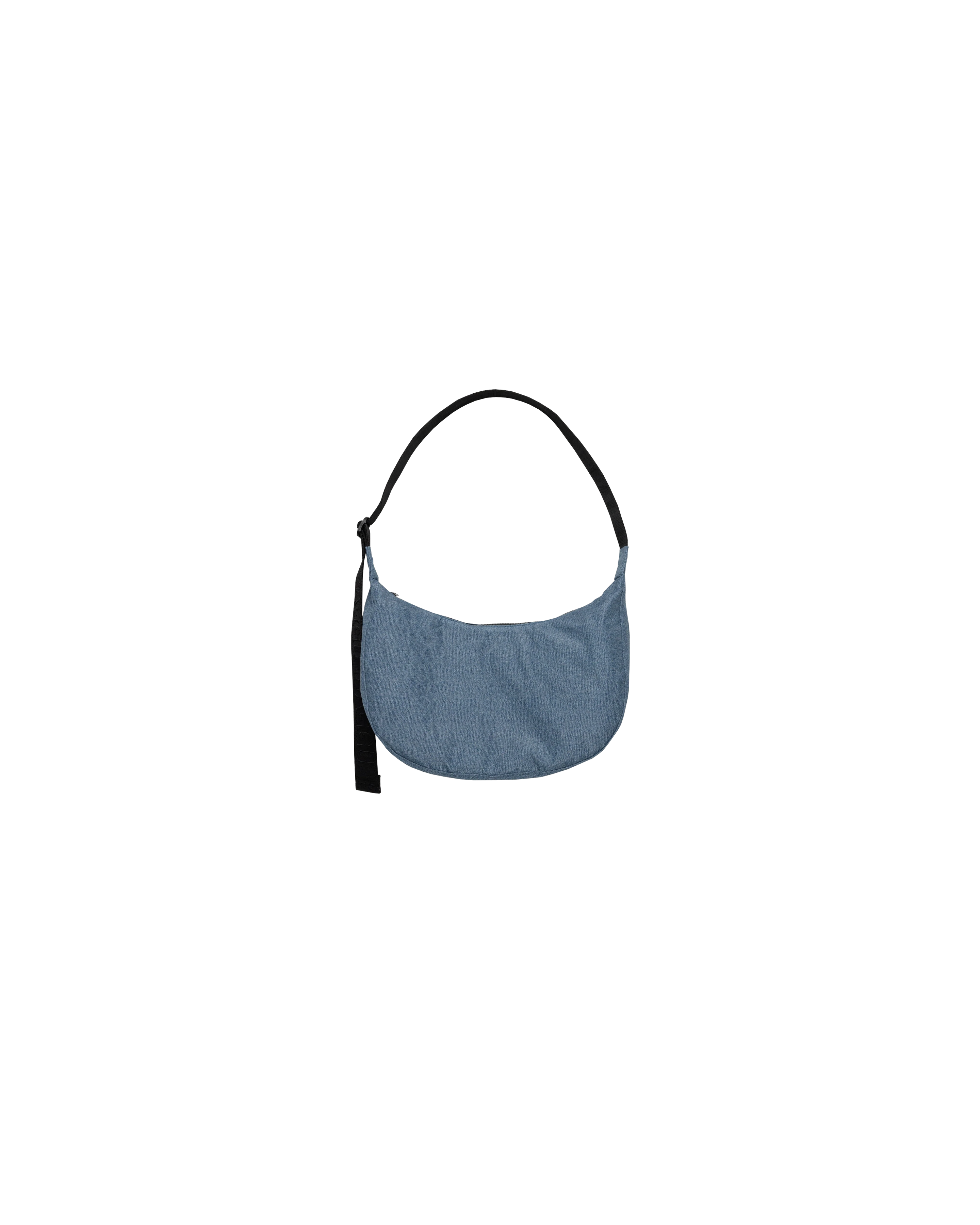 Small Denim Crescent Bag main image 1