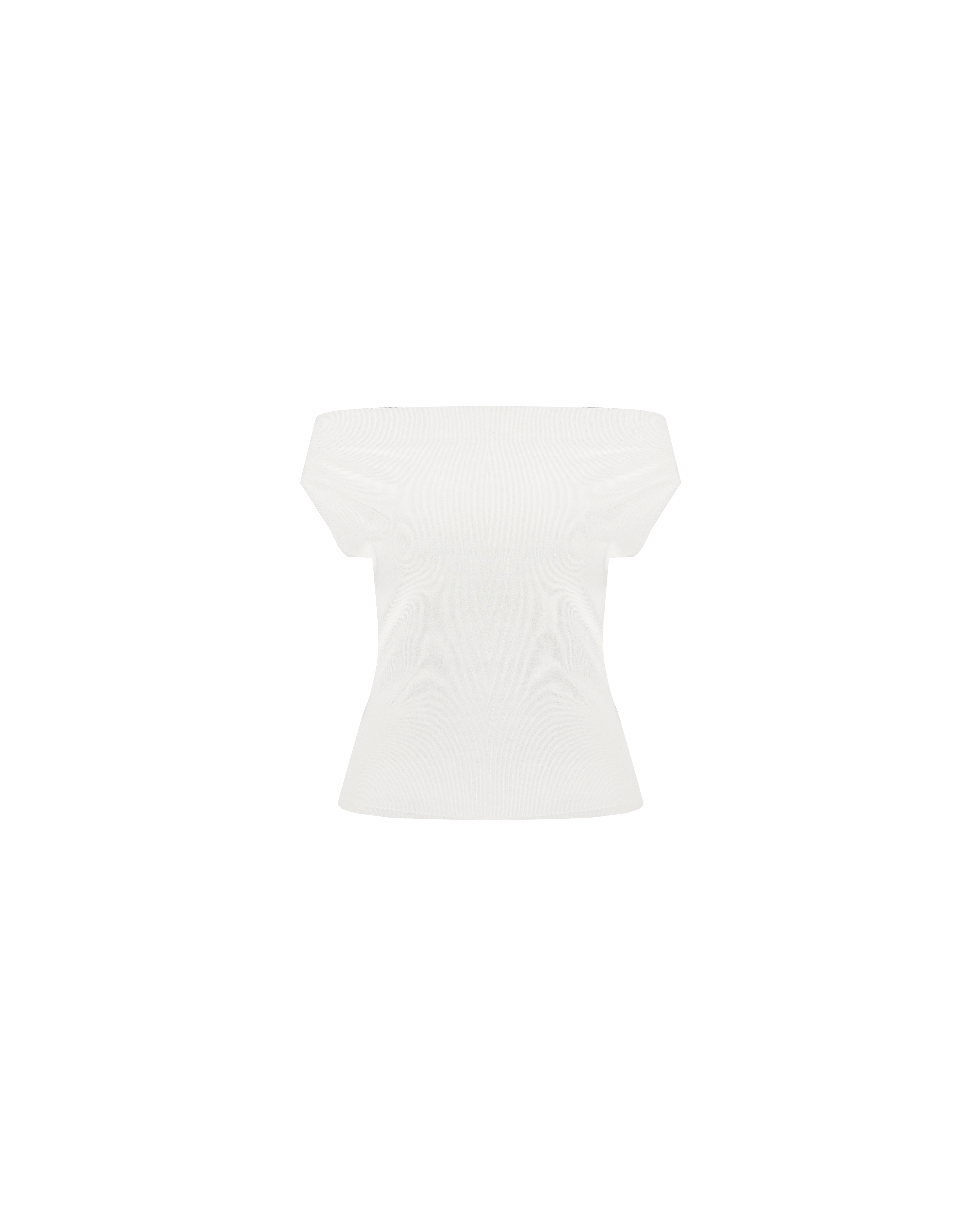 EMMA KNIT TOP WHITE RUBY