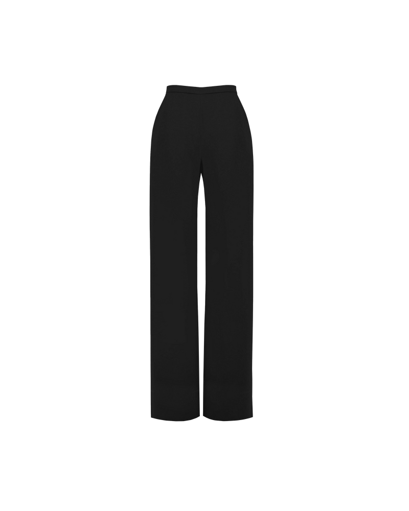 FIREBIRD PANT TALL BLACK | Classic highwaisted pant with a straight leg silhouette. An effortless and versatile piece perfect for work and beyond. This length is designed for our tall Rubettes.
