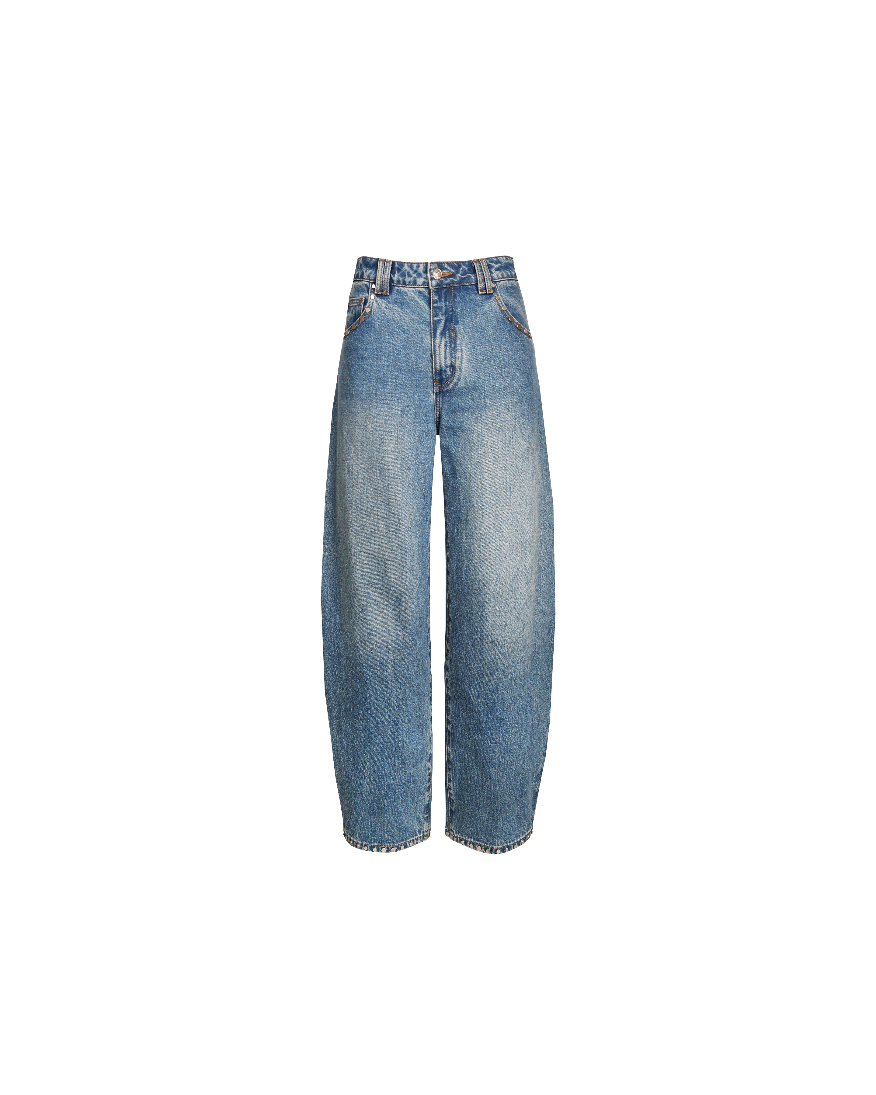 ICON STUDDED JEAN MIDTOWN BLUE | RUBY