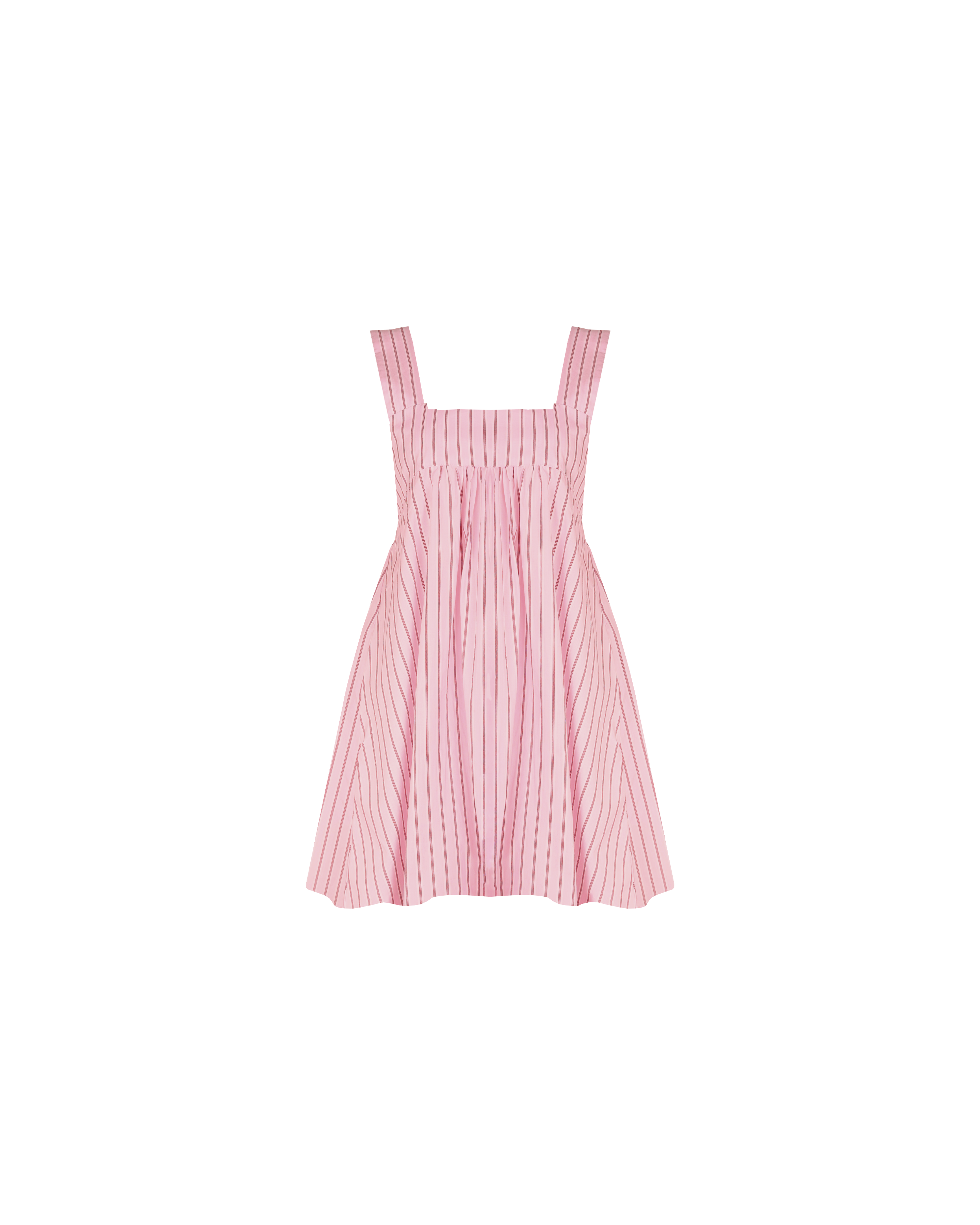 women's pink arleigh striped cotton mini dress Azulu Rosita Raspberry Striped Knit Halter Mini Dress