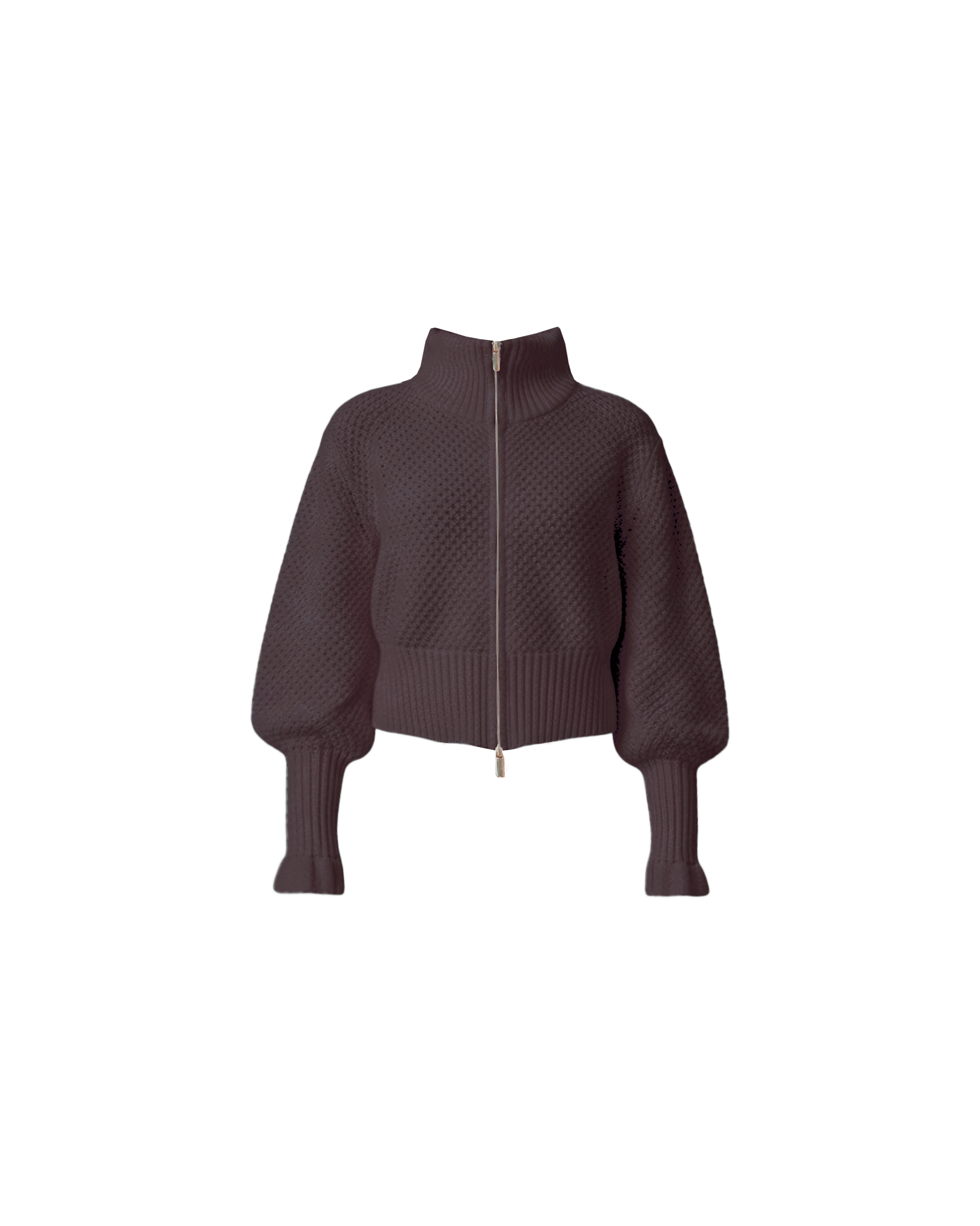 PabloVinci Zip Knit cardigan Nordic Mサイズ MATILDA COTTON ZIP CARDIGAN JAVA | RUBY
