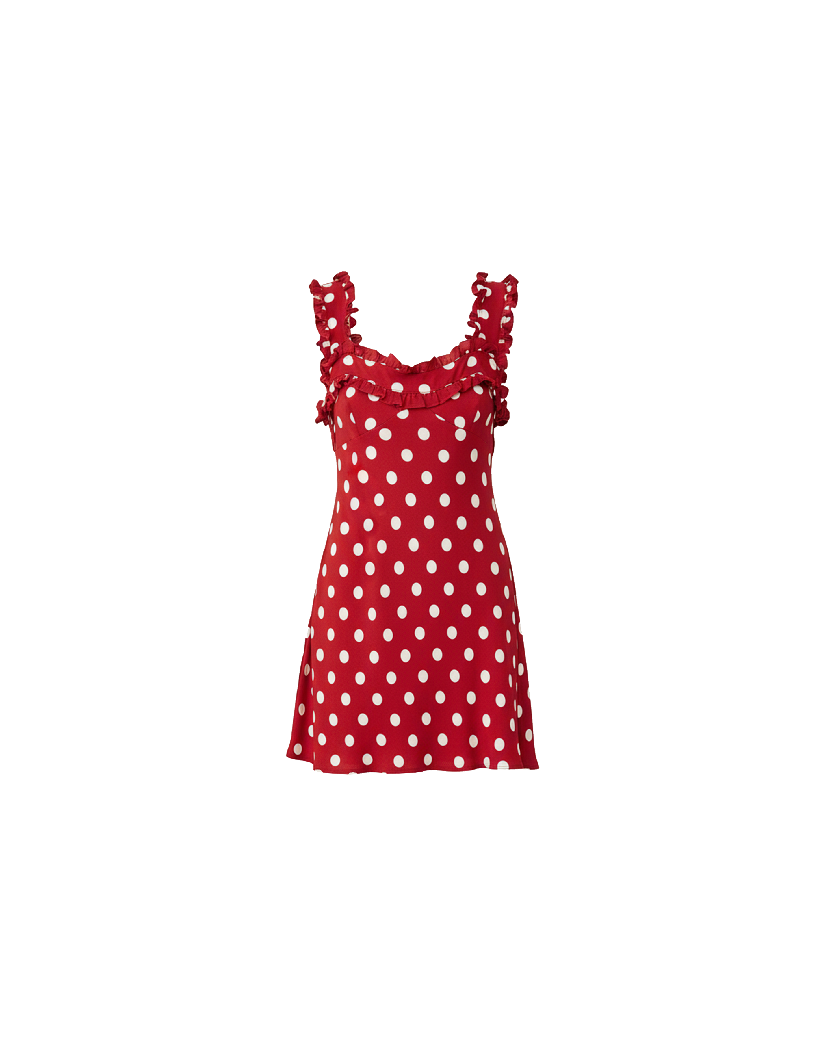 PASSIONFRUIT MINI DRESS GARNET POLKA DOT | RUBY PASSIONFRUIT MINI DRESS GARNET POLKA DOT | RUBY