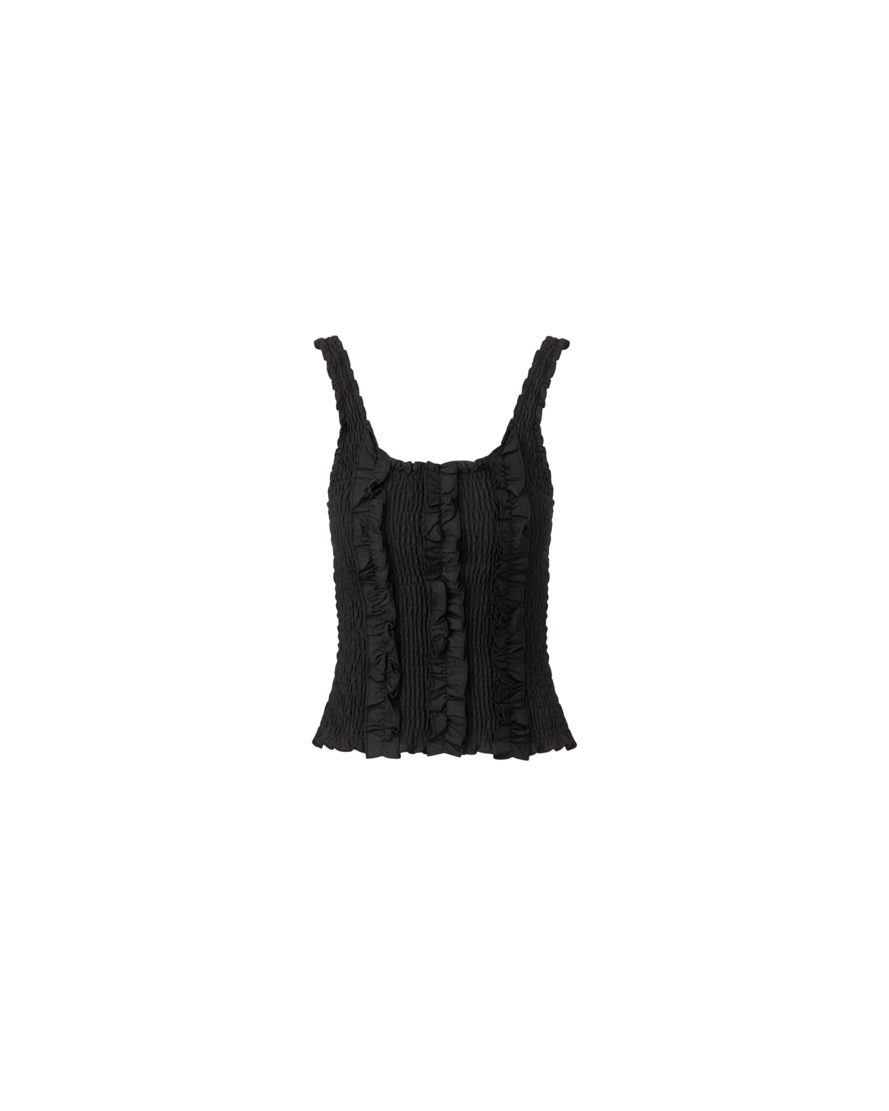 RIBBON TANK BLACK | RUBY