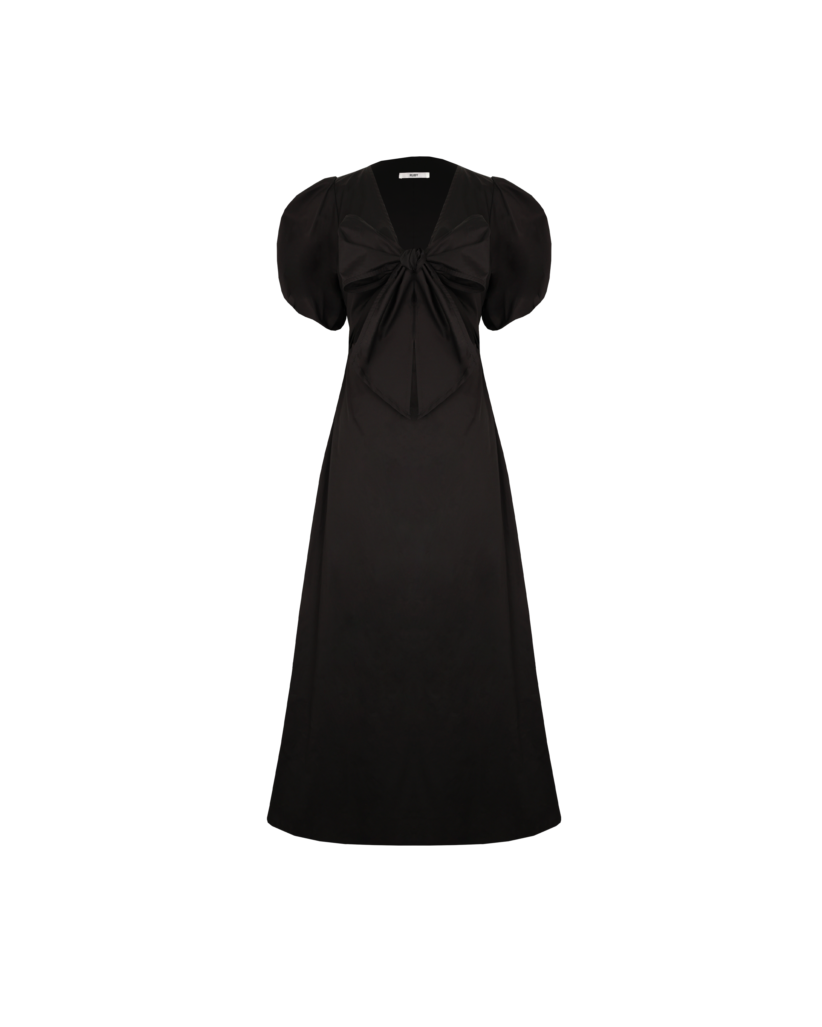 ALINA BOW DRESS BLACK | RUBY ALINA BOW DRESS BLACK | RUBY