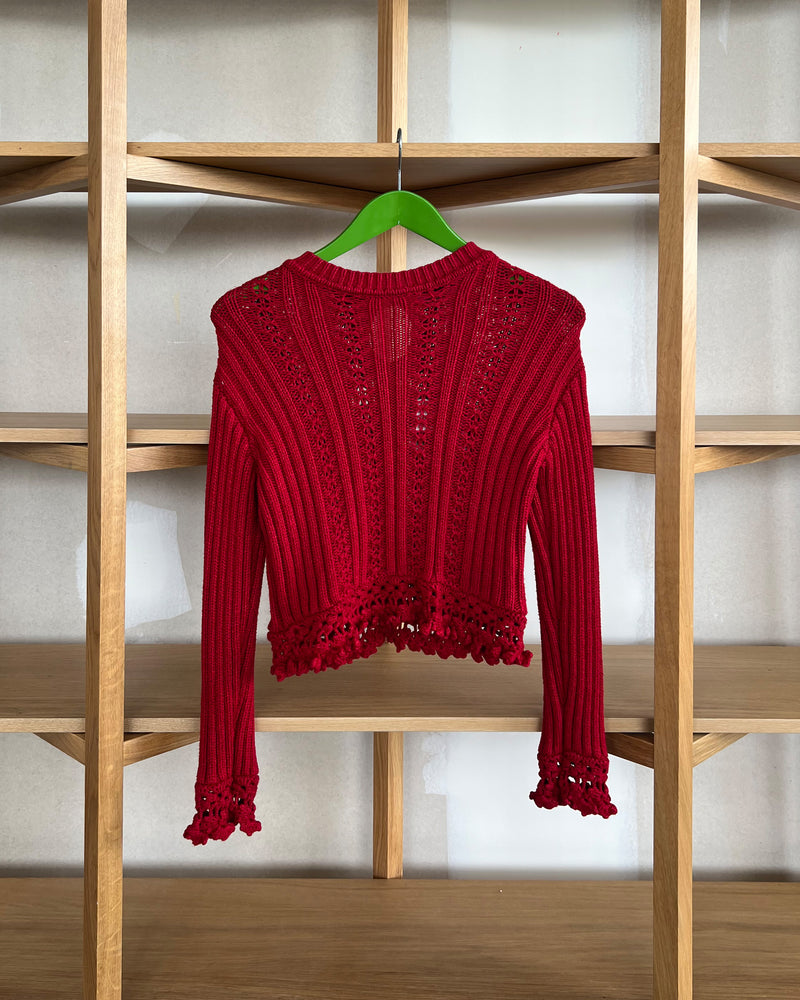 BRIDGETTE SWEATER TBF02455 | This piece is second hand and therefore may have visible signs of wear. But rest assured, our team has carefully reviewed this piece to ensure it is fully functional &...