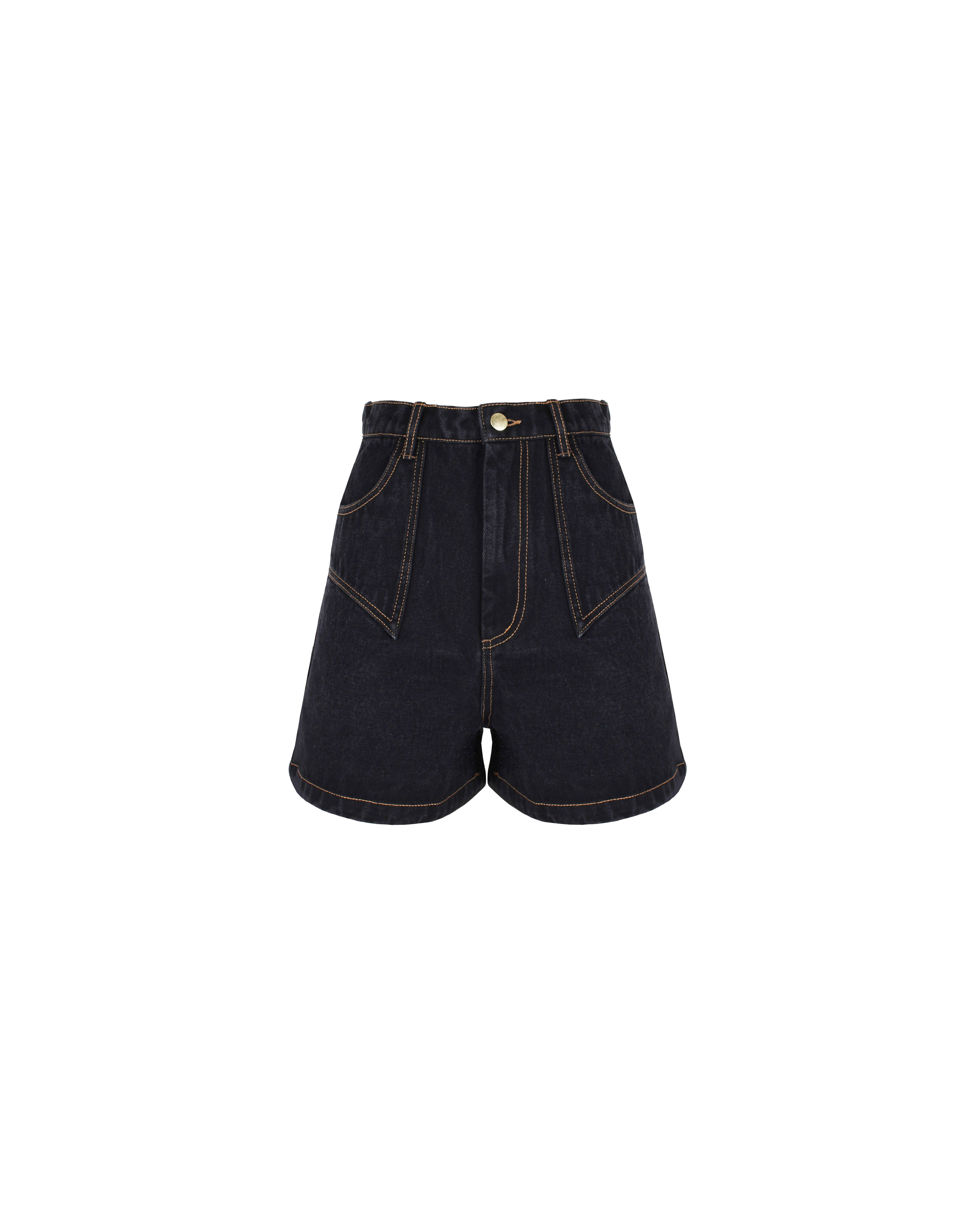 CLOVER DENIM SHORT BLACK
