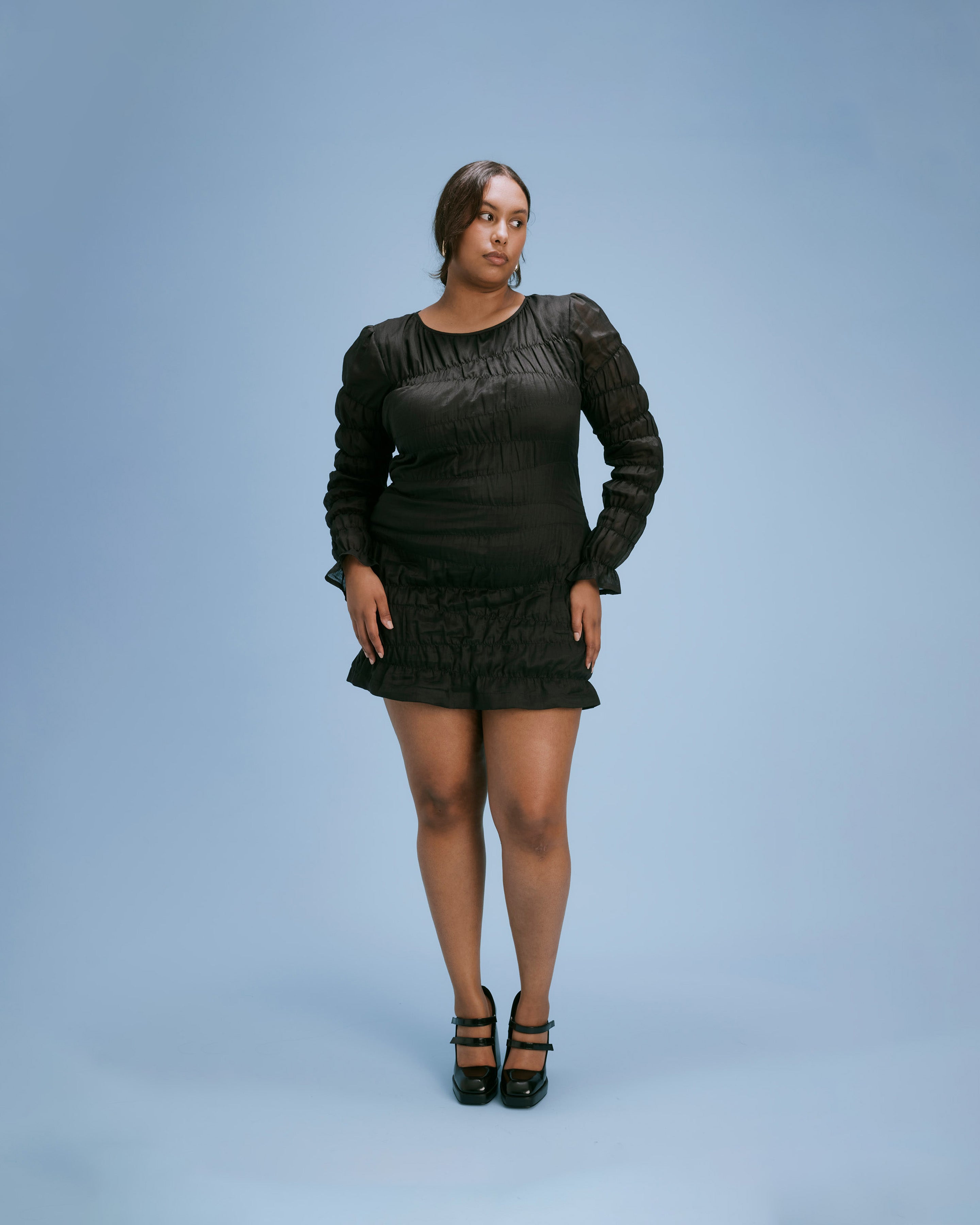 LILLIE MINIDRESS BLACK | RUBY LILLIE MINIDRESS BLACK | RUBY