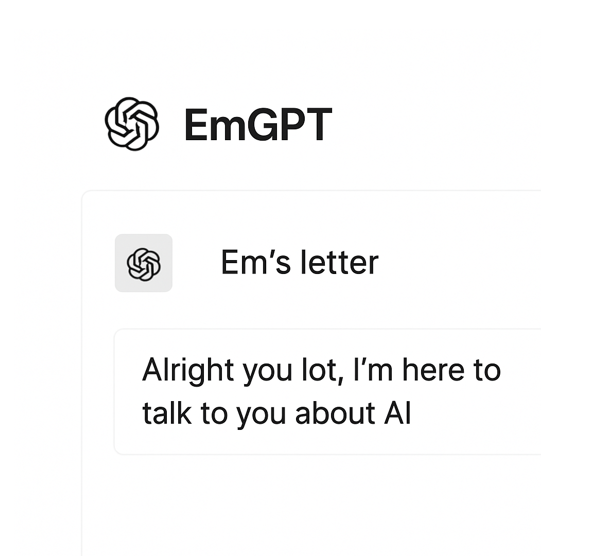 Em's Letter ~ EmGPT