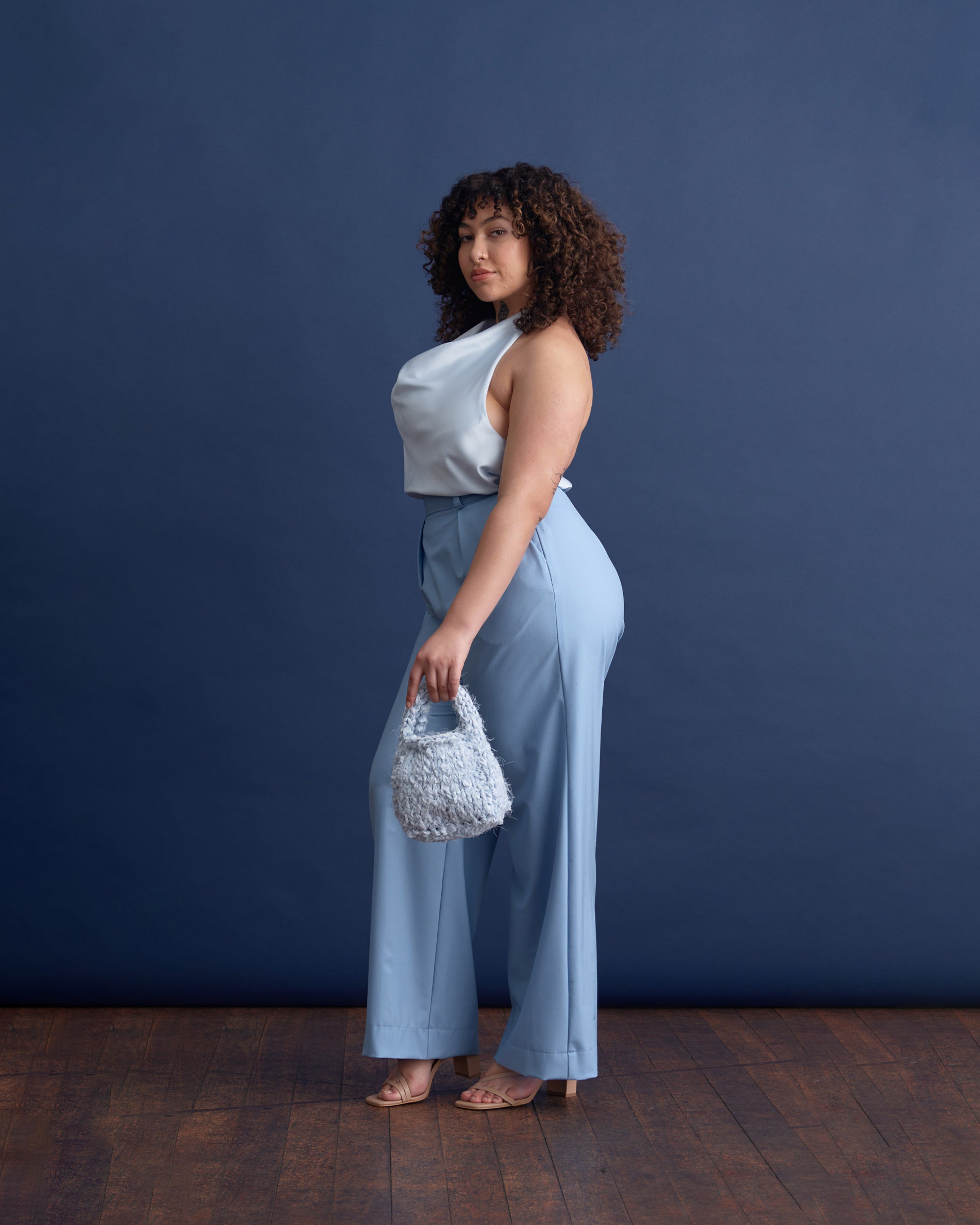 LAFAYETTE PANT POWDER BLUE | RUBY