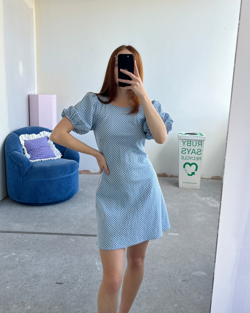 KENDALL GINGHAM MINIDRESS TBF00064 | This piece is second hand and therefore may have visible signs of wear. But rest assured, our team has carefully reviewed this piece to ensure it is fully functional &...