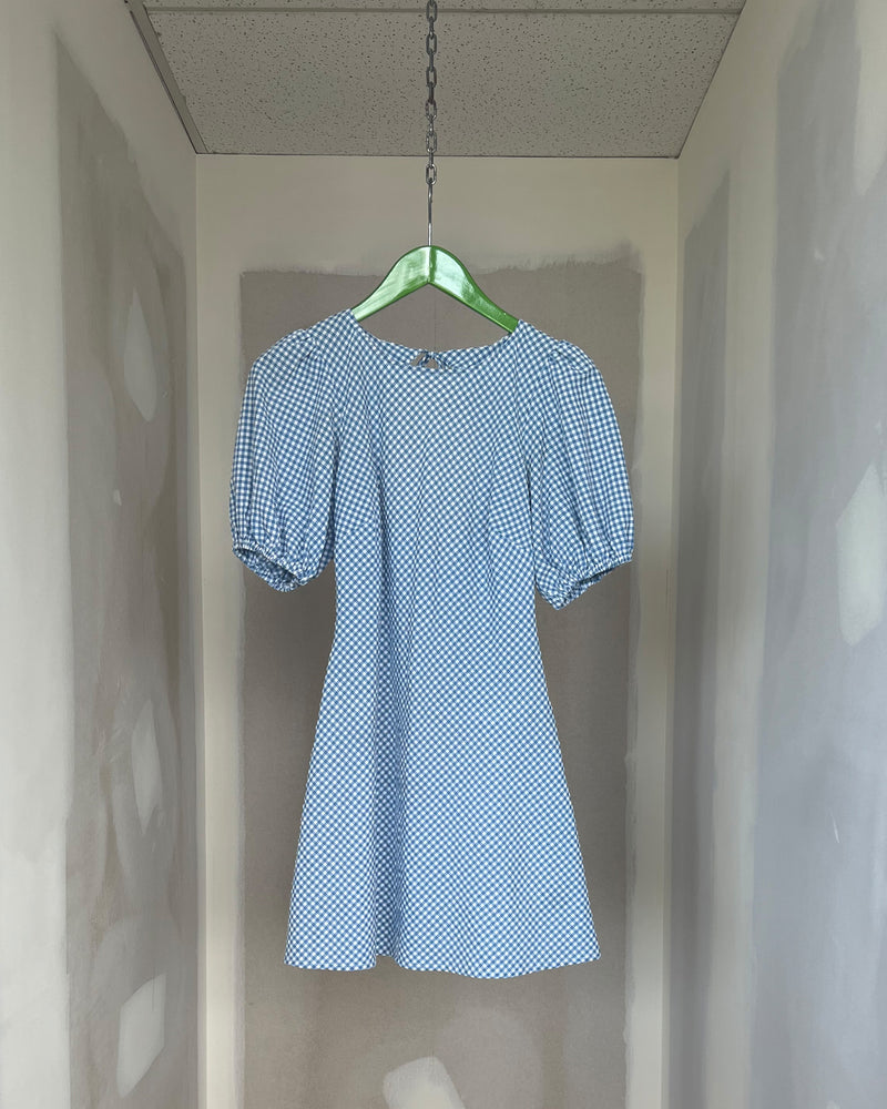KENDALL GINGHAM MINIDRESS TBF00064 | This piece is second hand and therefore may have visible signs of wear. But rest assured, our team has carefully reviewed this piece to ensure it is fully functional &...