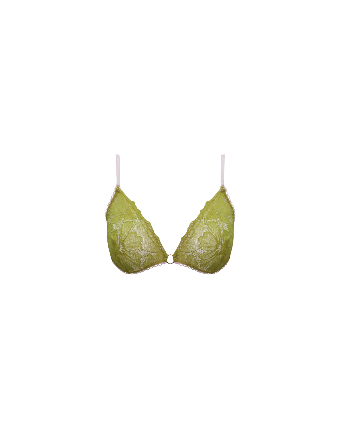 90210 LACE BRA CHARTREUSE | The 90210 Lace Bra is a wireless sheer style designed in a soft, comfortable lace. Designed to offer low support, this bra has a relaxed silhouette for everyday comfort and offers gentle shaping without the rigidity of an underwire.   ...
