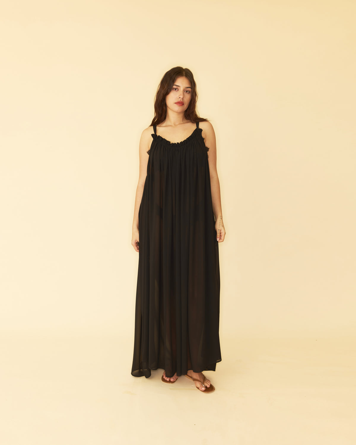 CHARLIE CHIFFON MAXI BLACK | RUBY CHARLIE CHIFFON MAXI BLACK | RUBY