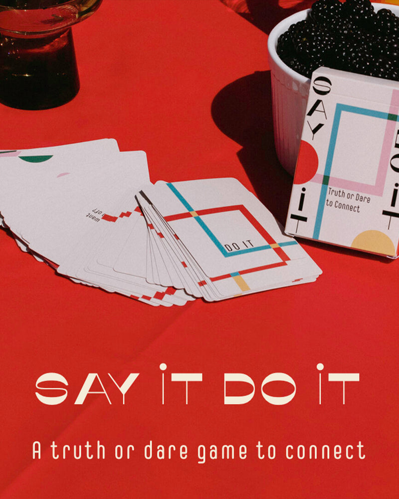 SAY IT DO IT MULTI | SAY IT DO IT is a truth or dare game for the conscious gamer. Get to know yourself and others on a deeper level with reflective and playful questions and...