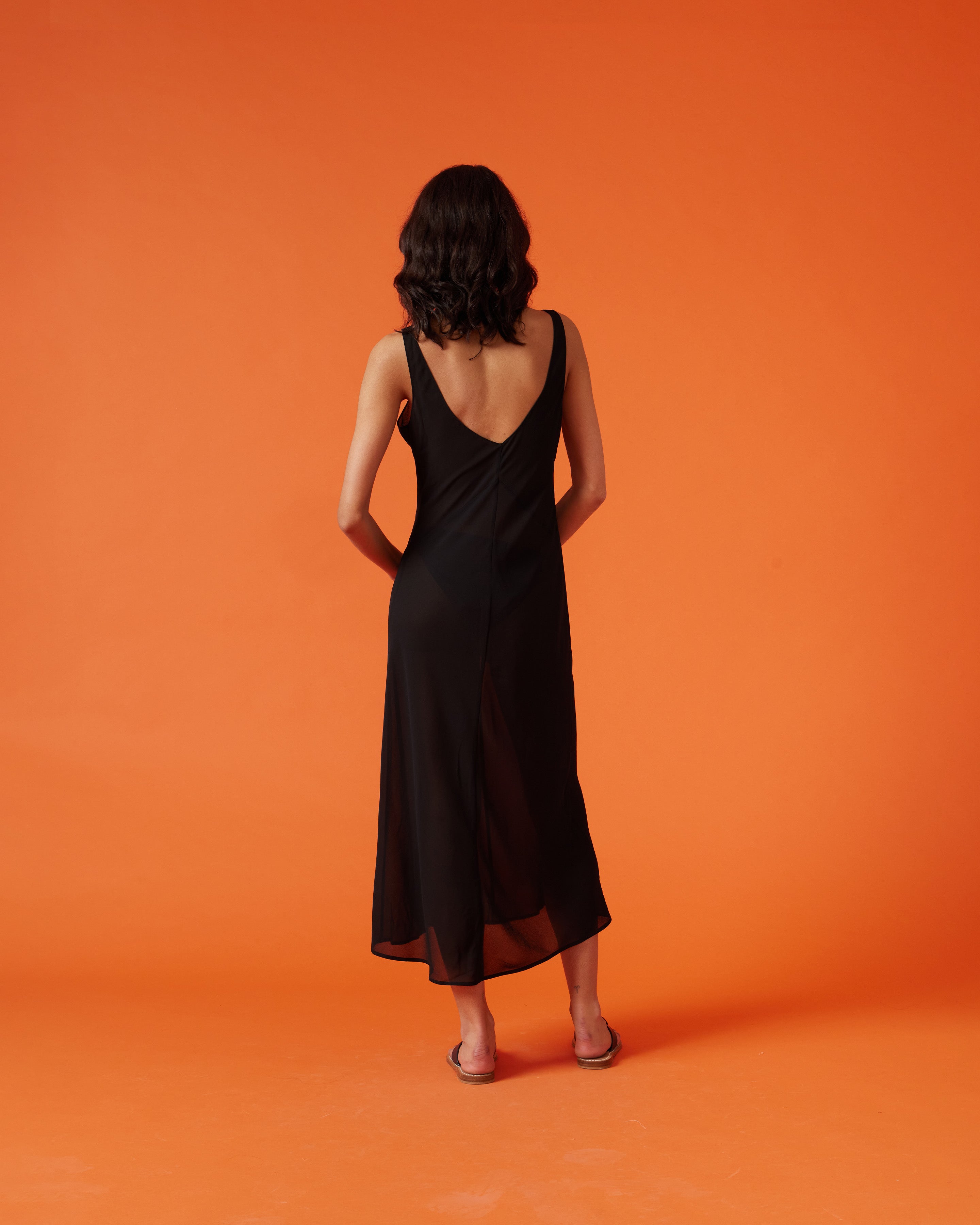 MAISIE DRESS BLACK | RUBY