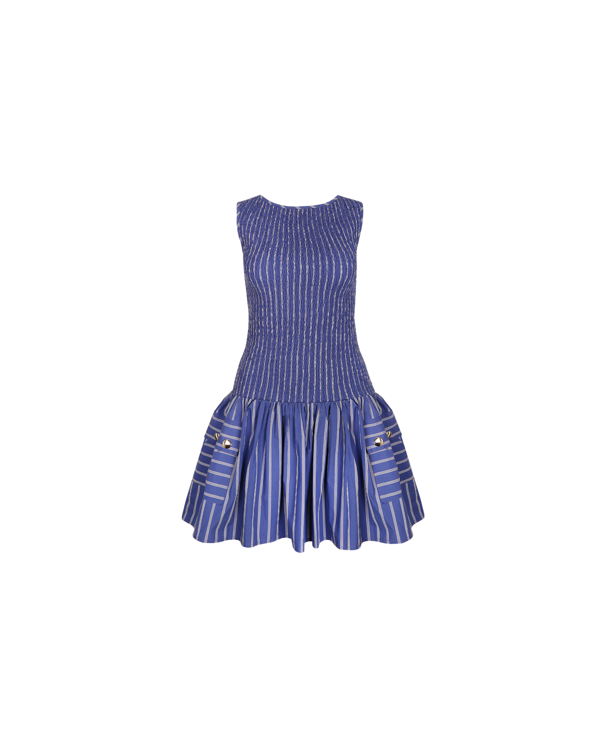 ANASTASIA MINI DRESS MIDNIGHT BLUE STRIPE | RUBY ANASTASIA MINI DRESS MIDNIGHT BLUE STRIPE | RUBY