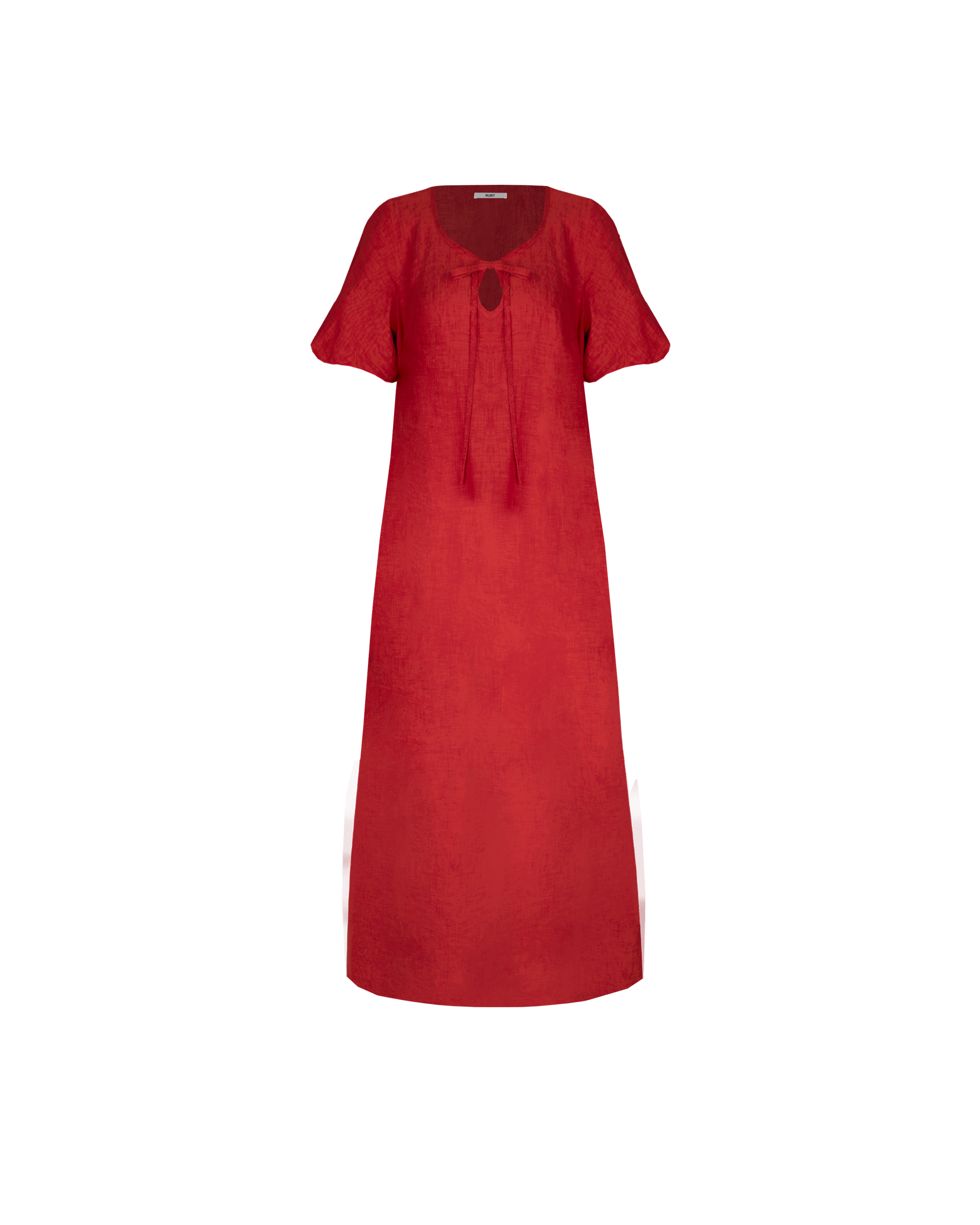 black linen dresses Victoria Linen Dress - / Black- Size3XS main image 1