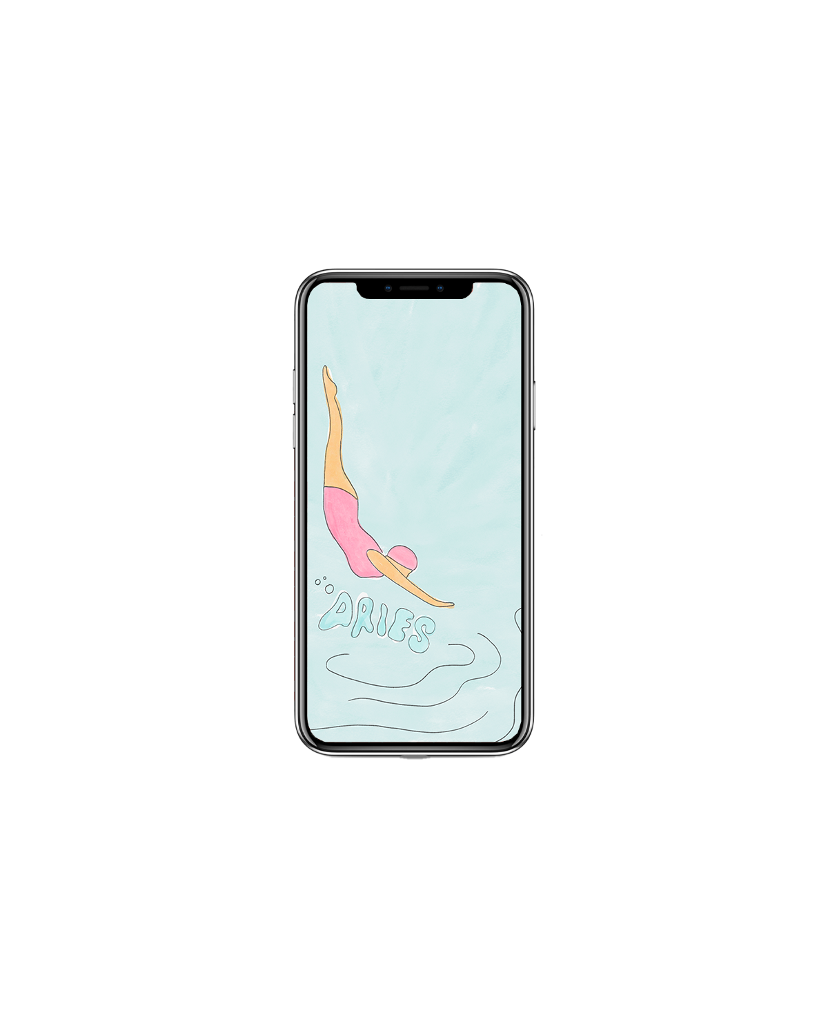 RESORT SCREENSAVER ARIES | Our free RUBY Resort Screensavers are back for another summer. Hand drawn by our Art Director, these zodiac screensavers perfectly encapsulate the vibrant energy of a summer Rubette ~ no matter your sign. 