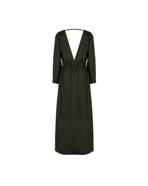slim fit dress slacks Aluna Dress – Sage Sophistication & Resort Glamour – Antibes main image 1