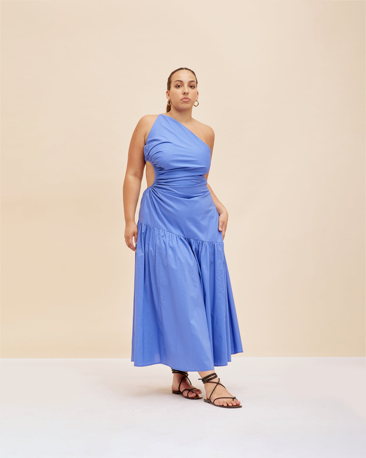 BETTINA CUT OUT DRESS PERIWINKLE