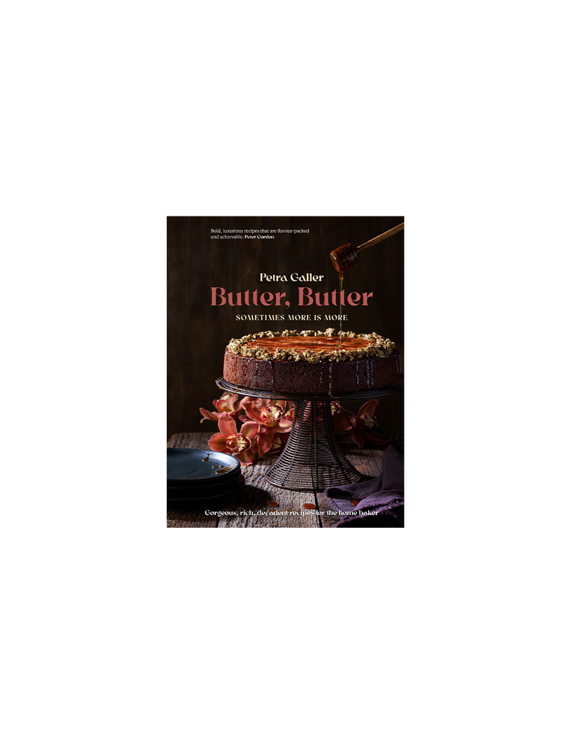  BUTTER, BUTTER: SOMETIMES MORE IS MORE MULTI | Gorgeous, rich, decadent recipes for the home baker. Inspired by the author's Jewish heritage, these recipes have a very European sensibility, with a touch of Middle Eastern flavours. They are...