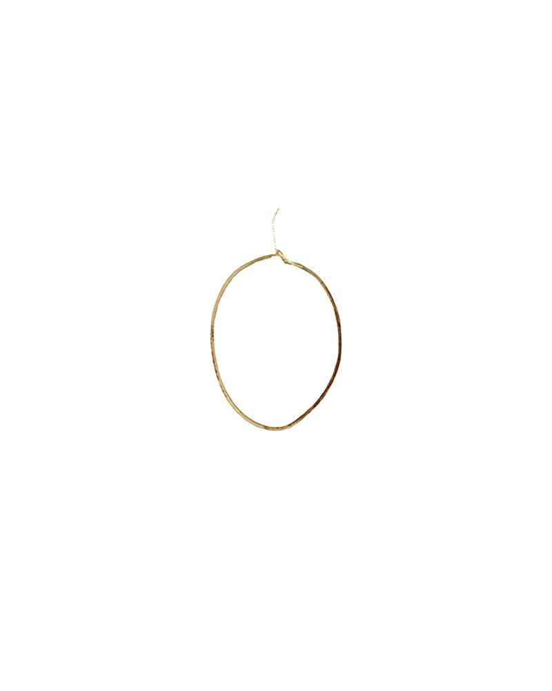  CADILLAC CHAIN NECKLACE GOLD | Slim snake style gold chain inspired by the 90's. Versatile for wearing alone or layering with other necklaces, made with signature RUBY branded hardware.
