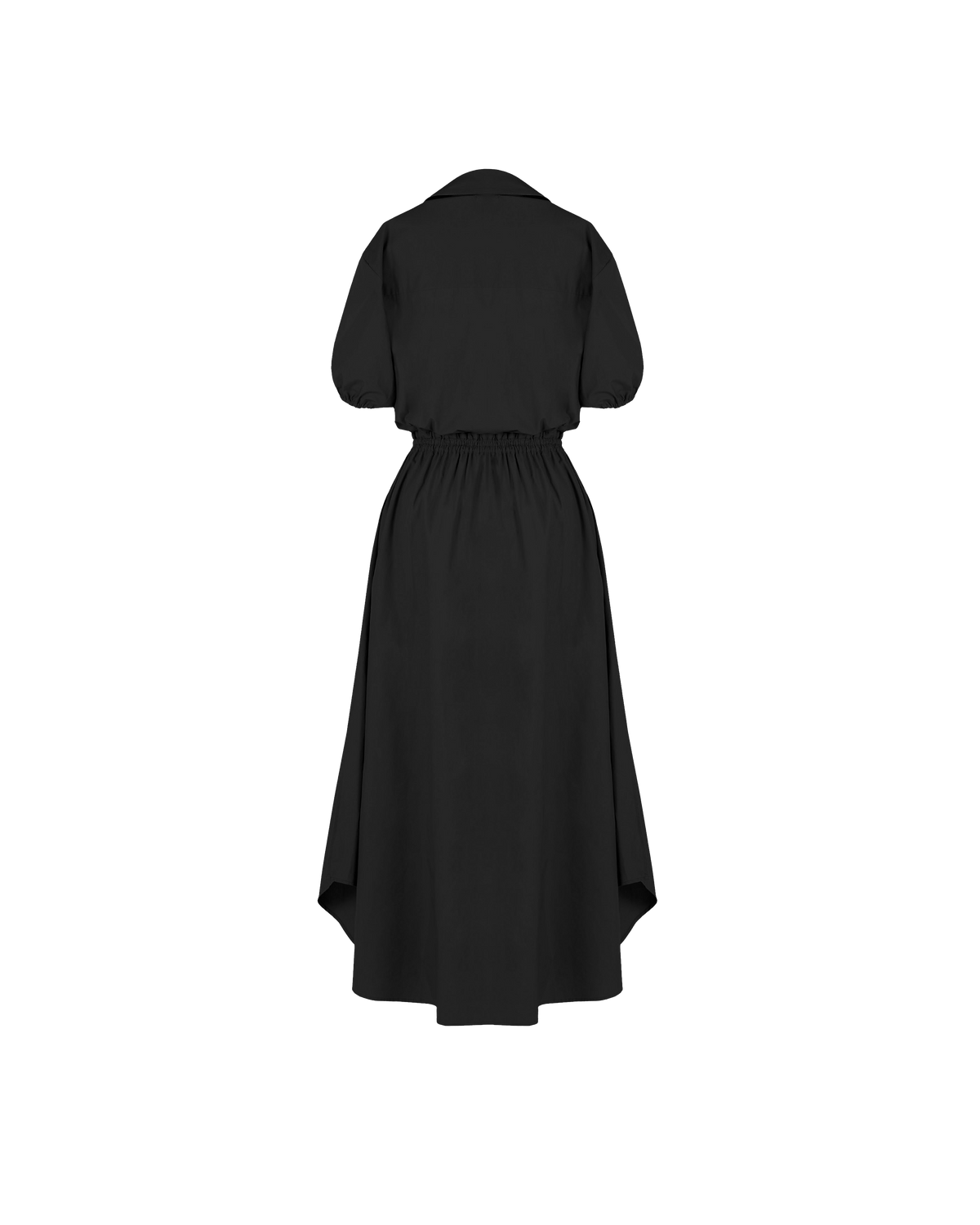 COMET SHIRT DRESS BLACK | RUBY