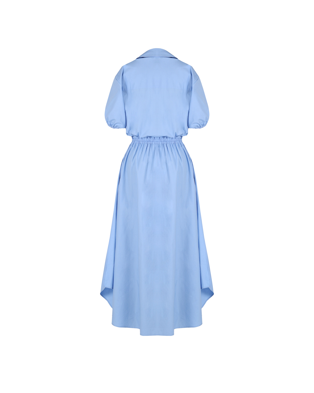 cornflower blue shirt dress Zelie Shirt Dress in Cornflower Blue Floral