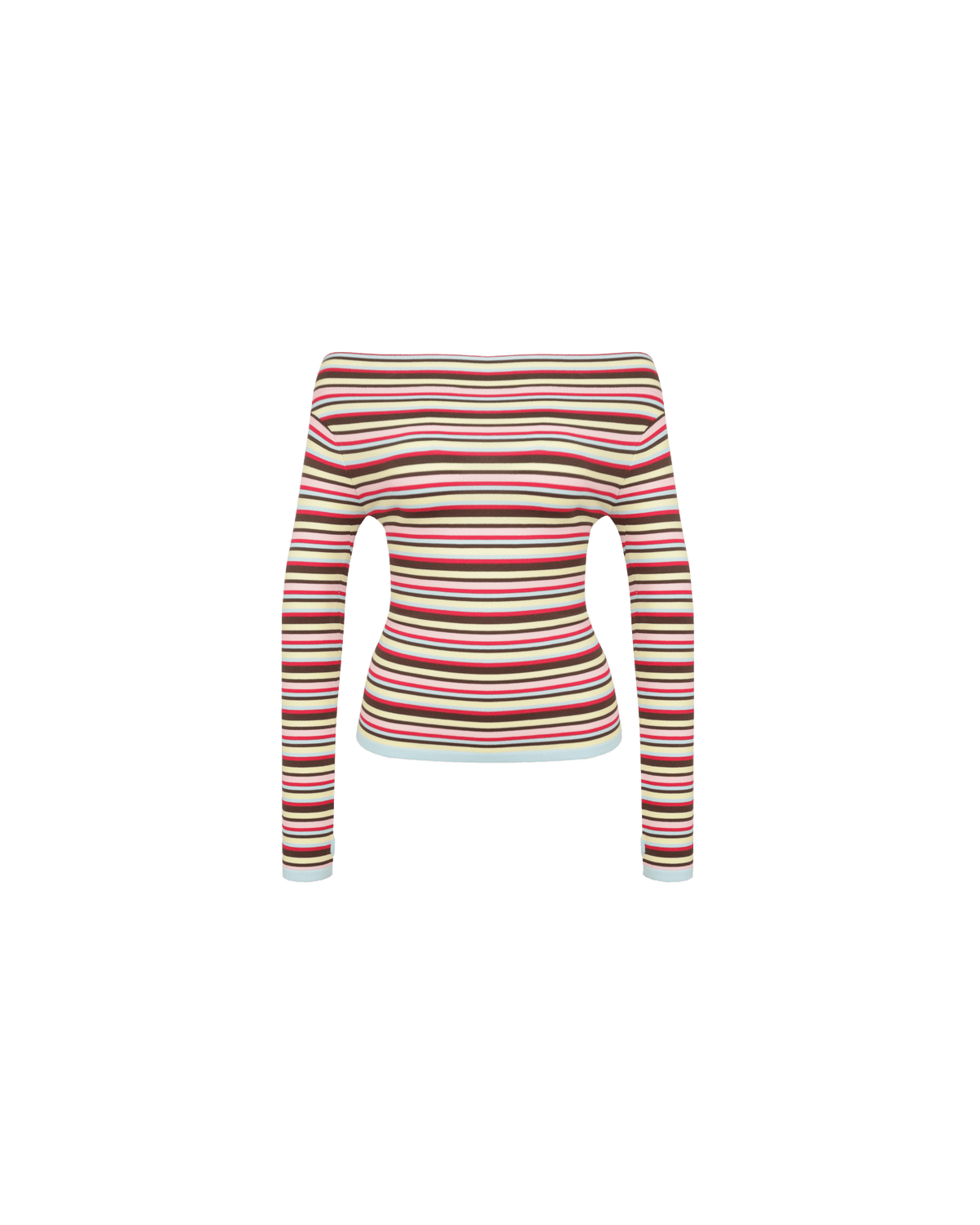EMMA KNIT LONG SLEEVE CANDY STRIPE | RUBY EMMA KNIT LONG SLEEVE CANDY STRIPE | RUBY