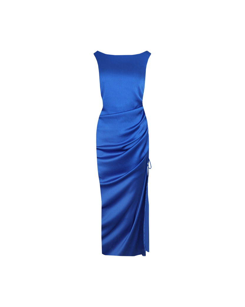 ERCOLINI MAXI DRESS BLUE | RUBY