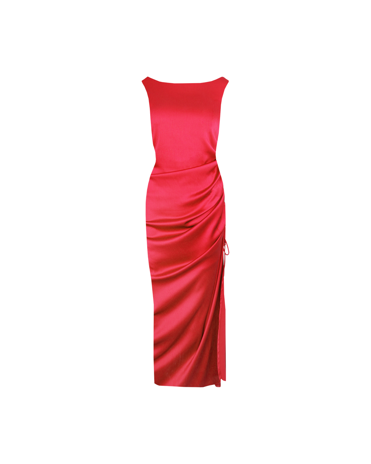 ERCOLINI MAXI DRESS LIPPY RED | RUBY