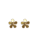 FLOWER POWER EARRING GOLD