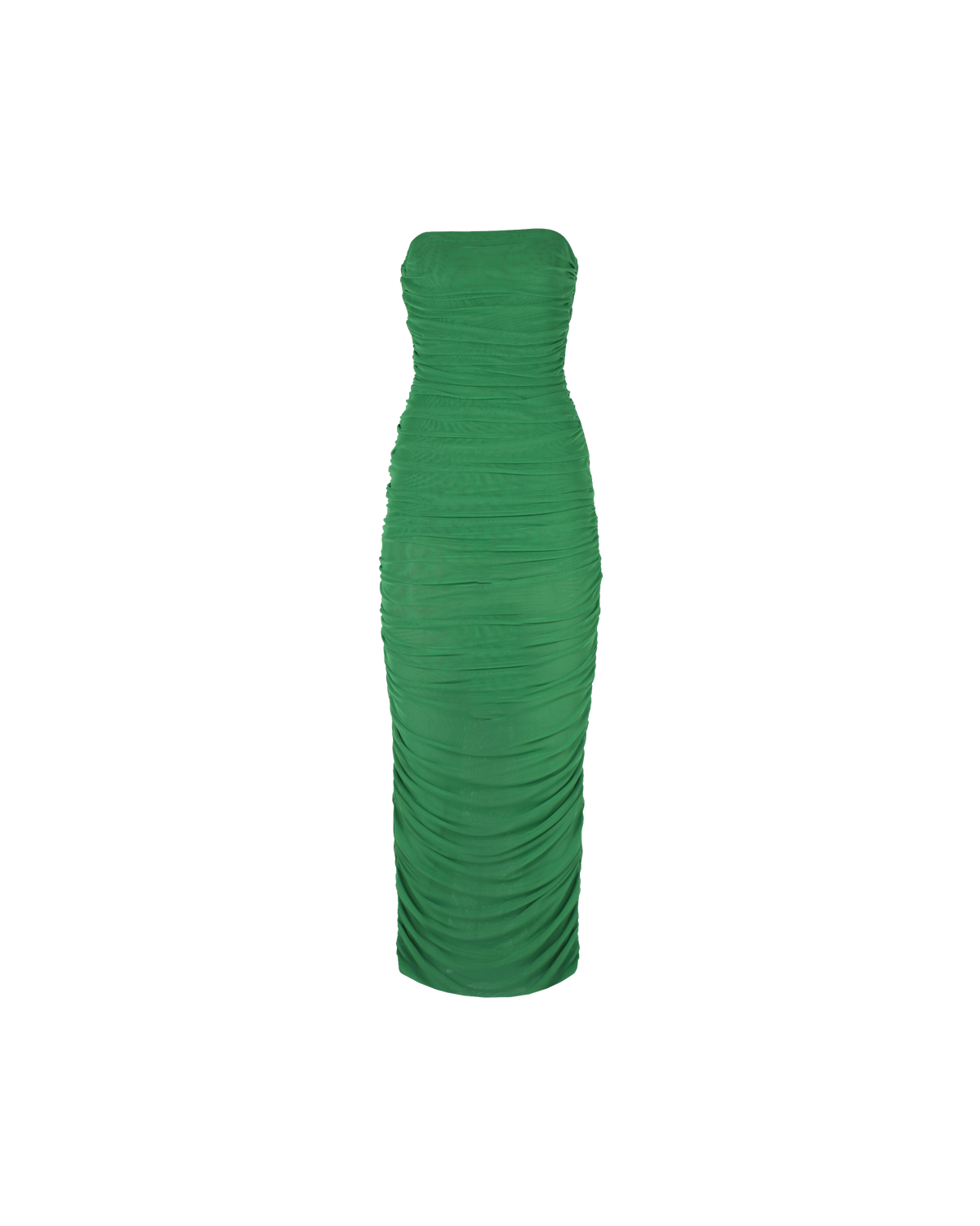 GINNI MESH DRESS - RENTAL GREEN | RUBY