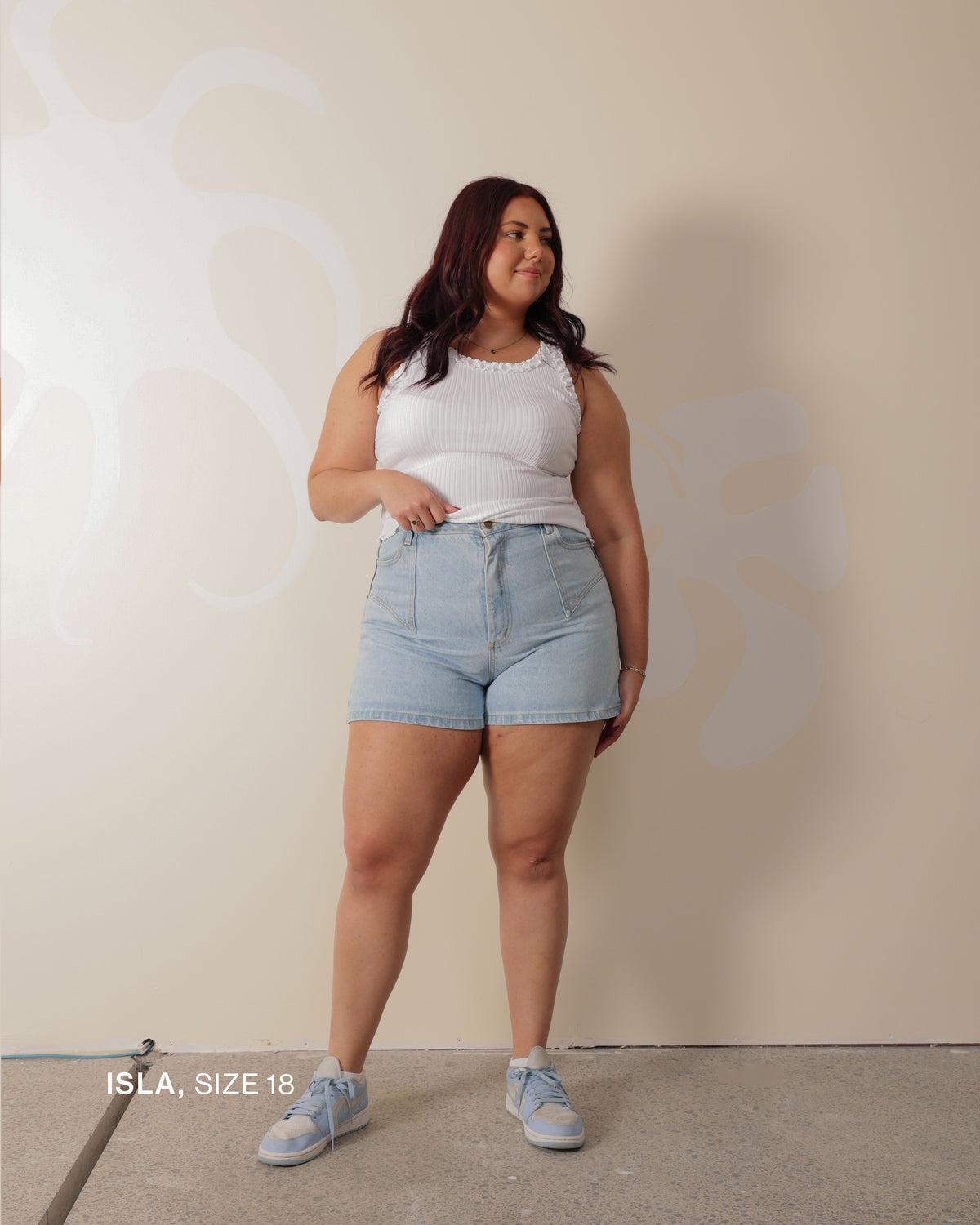 Denim Ruby CLOVER DENIM SHORT BLUE | RUBY