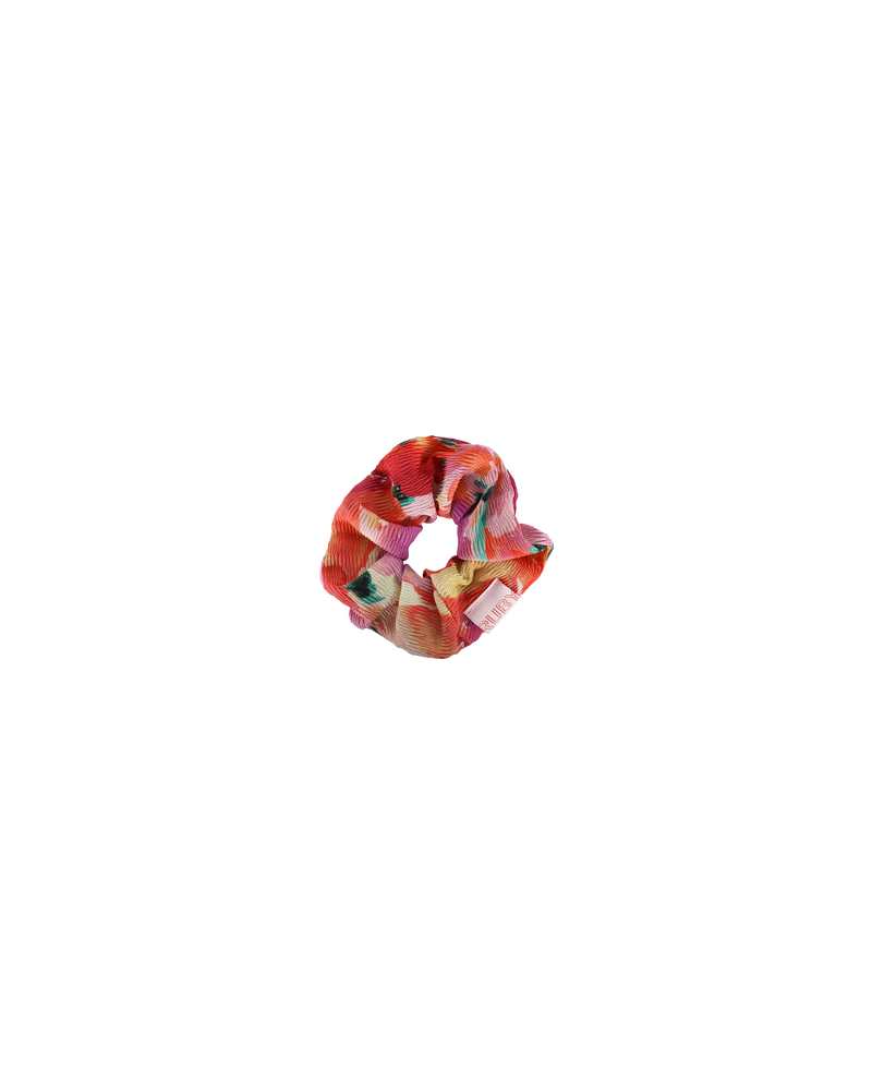 SABRINA SCRUNCHIE KATA FLORAL | Small scrunchie made from the offcuts of our Spring 22 collection.