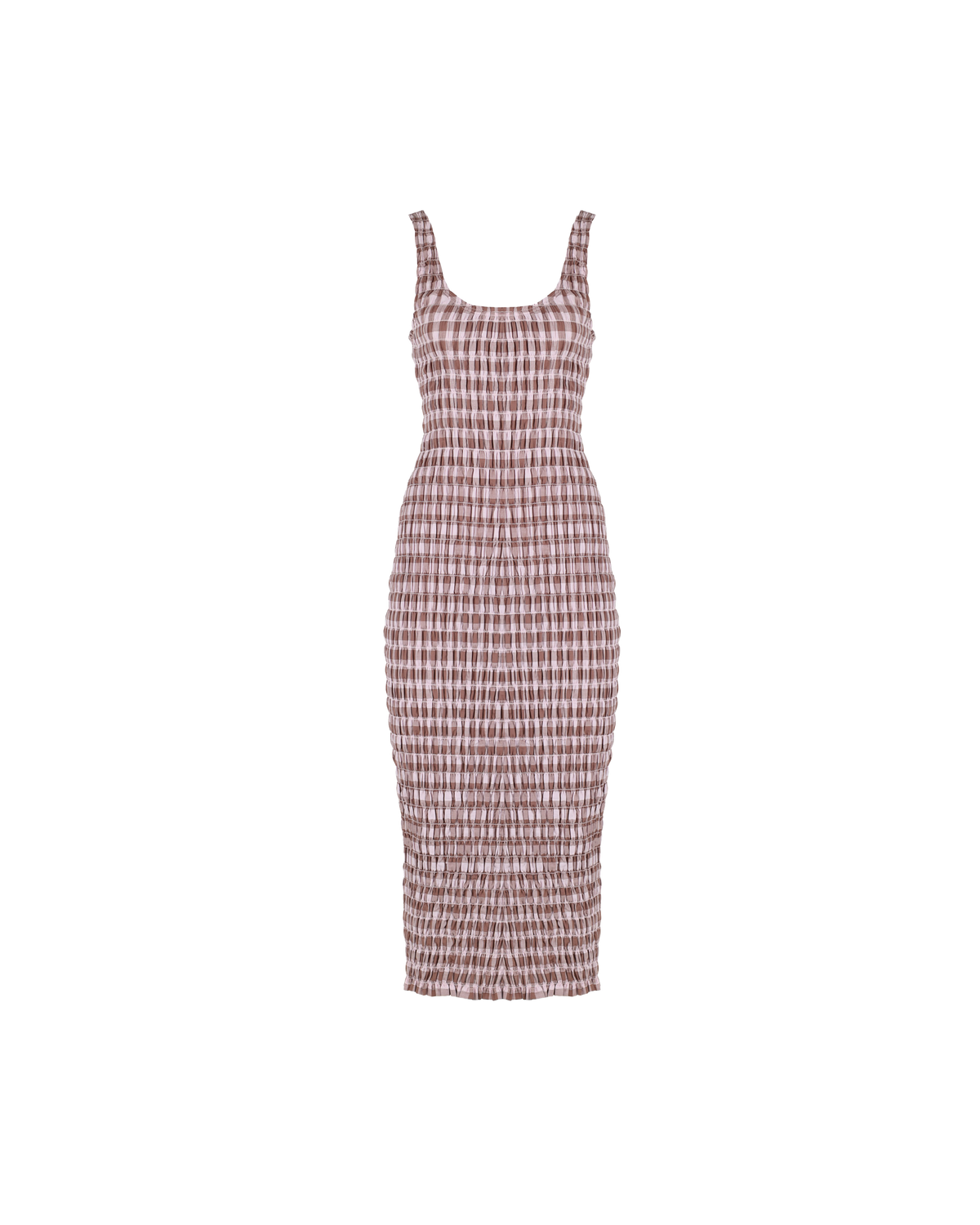 KLEIN GINGHAM MIDI DRESS LILAC GINGHAM | RUBY KLEIN GINGHAM MIDI DRESS LILAC GINGHAM | RUBY