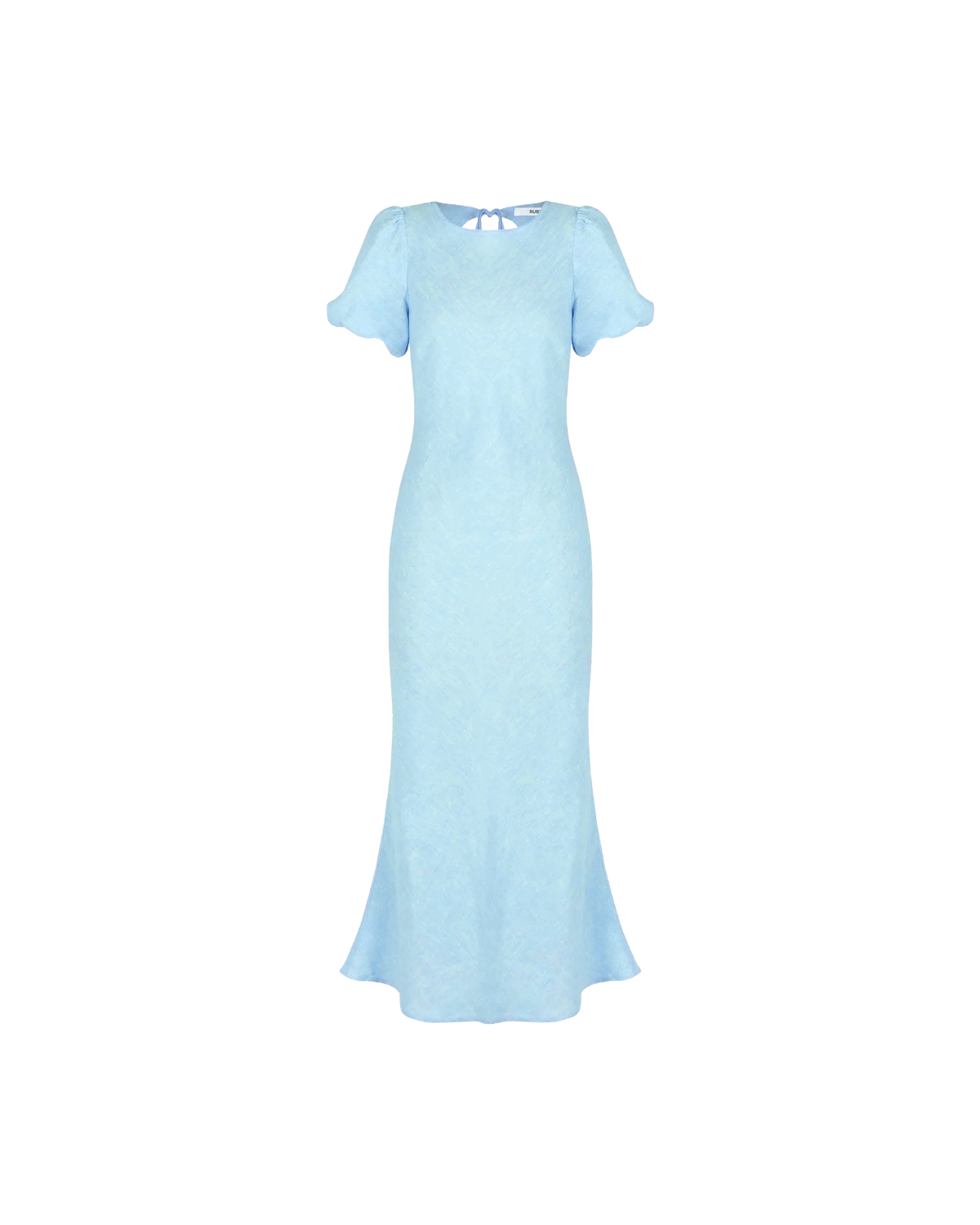 KOS LINEN DRESS BABY BLUE | RUBY KOS LINEN DRESS BABY BLUE | RUBY