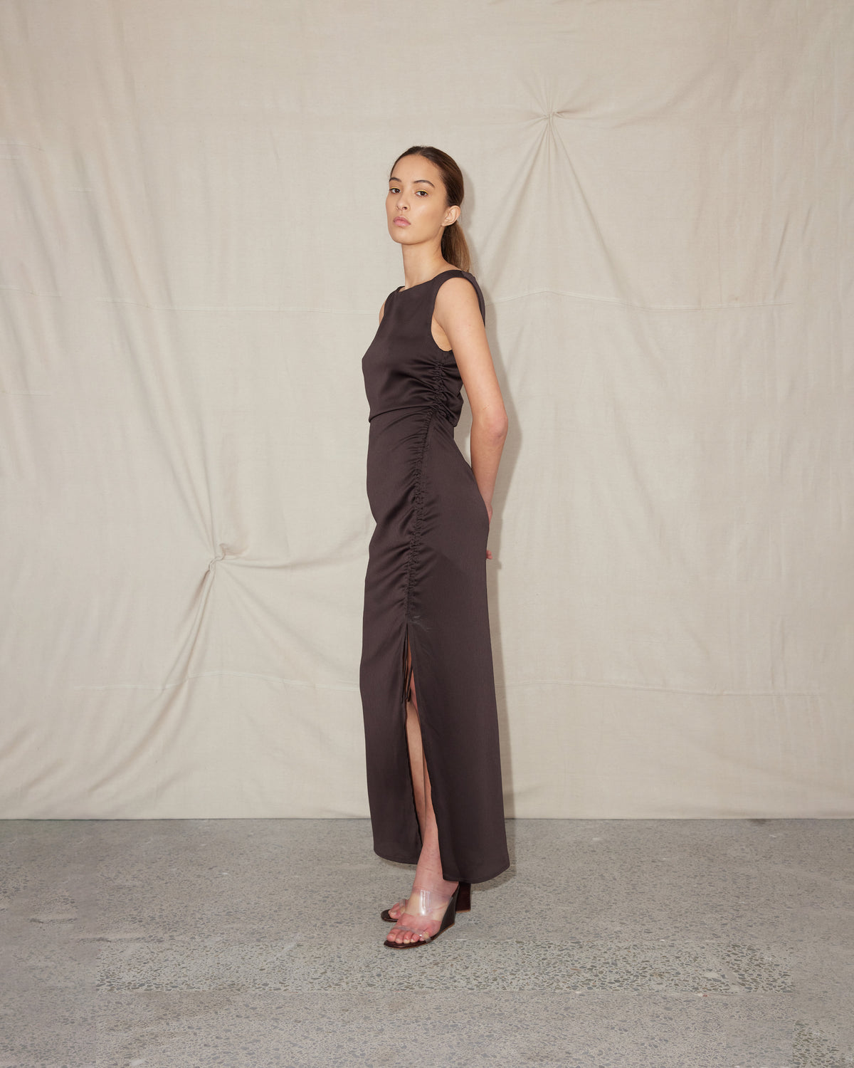ERCOLINI MAXI DRESS JAVA | RUBY