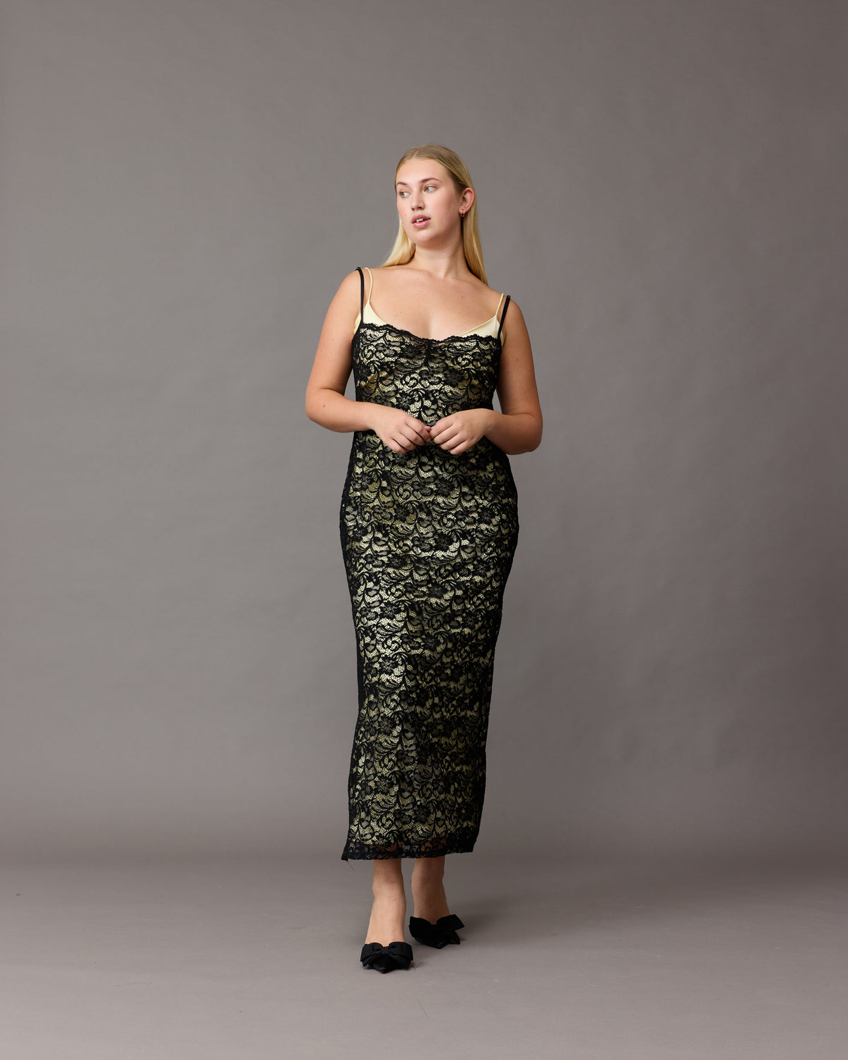 VITA LACE SLIP BLACK | RUBY VITA LACE SLIP BLACK | RUBY