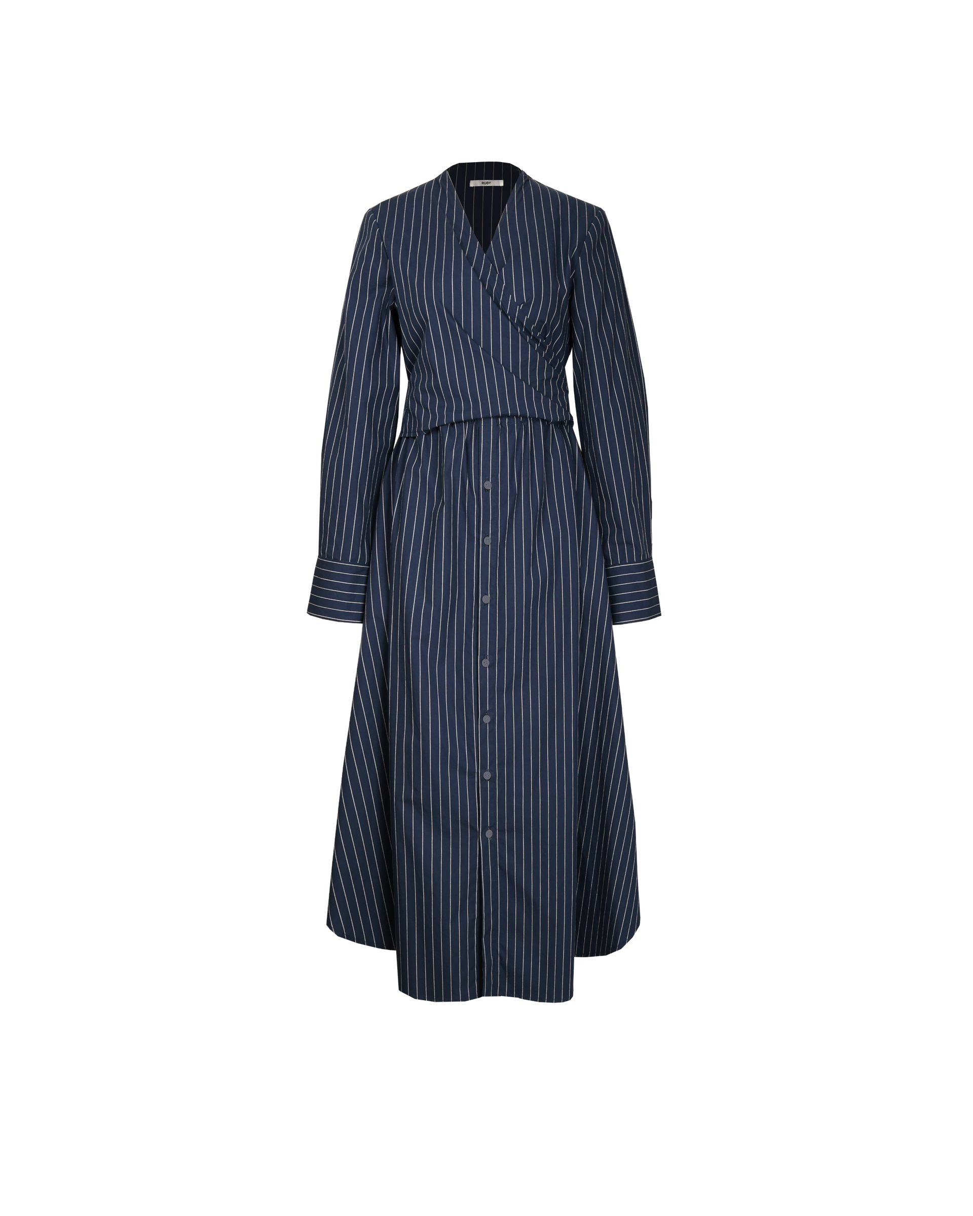 linda shirt dress SPELL - Linda Shirt Dress - White 51% Cotton 49% Viscose Bust - S/M: 126cm  | M/L: 136cm Length - S/M: 140cm | M/L: 144cm Sleeve Length - S/M: 37cm |  M/L: 37cm