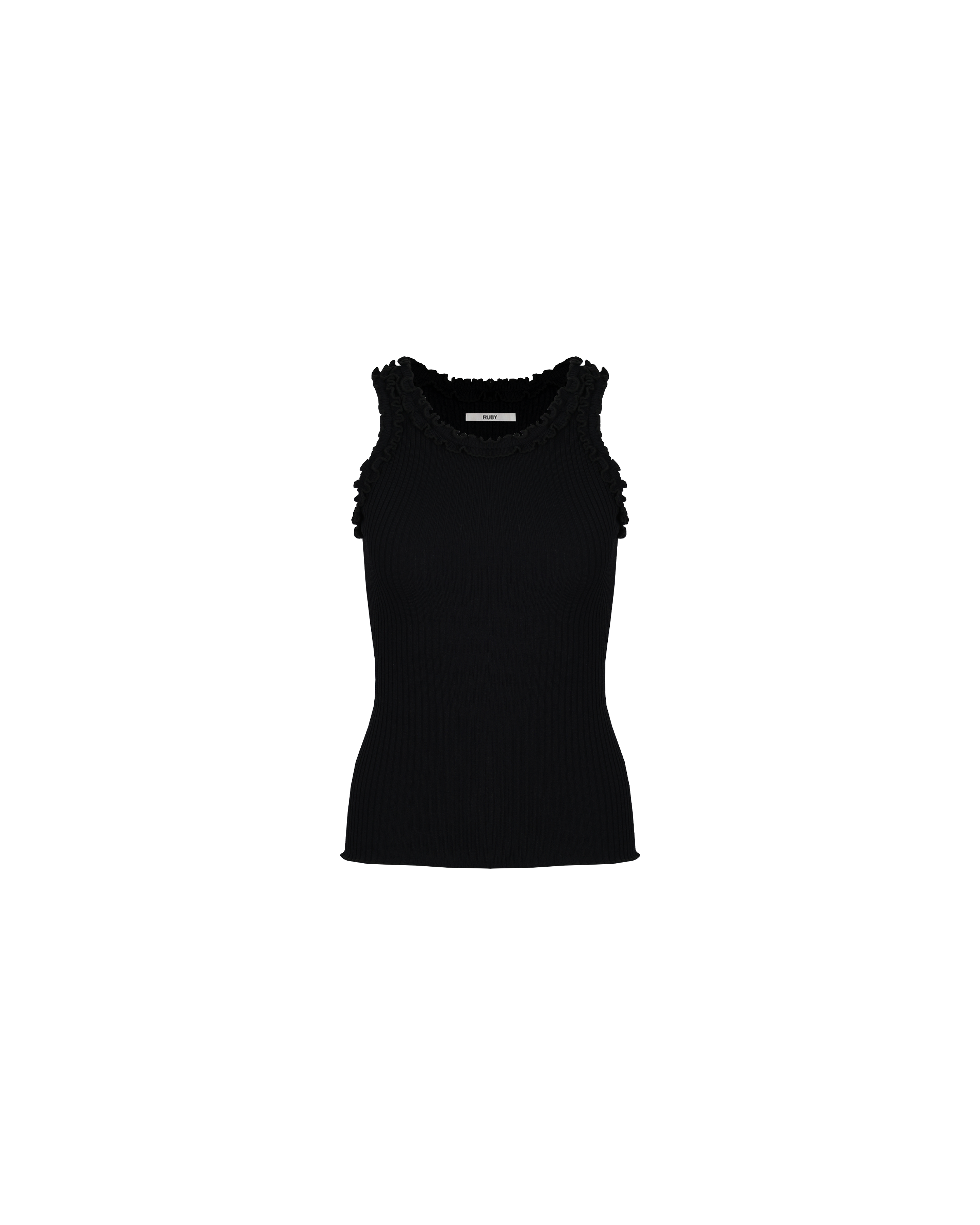 LOLLO TANK BLACK | RUBY