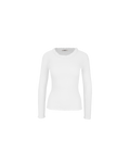 LOLLO CREW NECK LONG SLEEVE WHITE