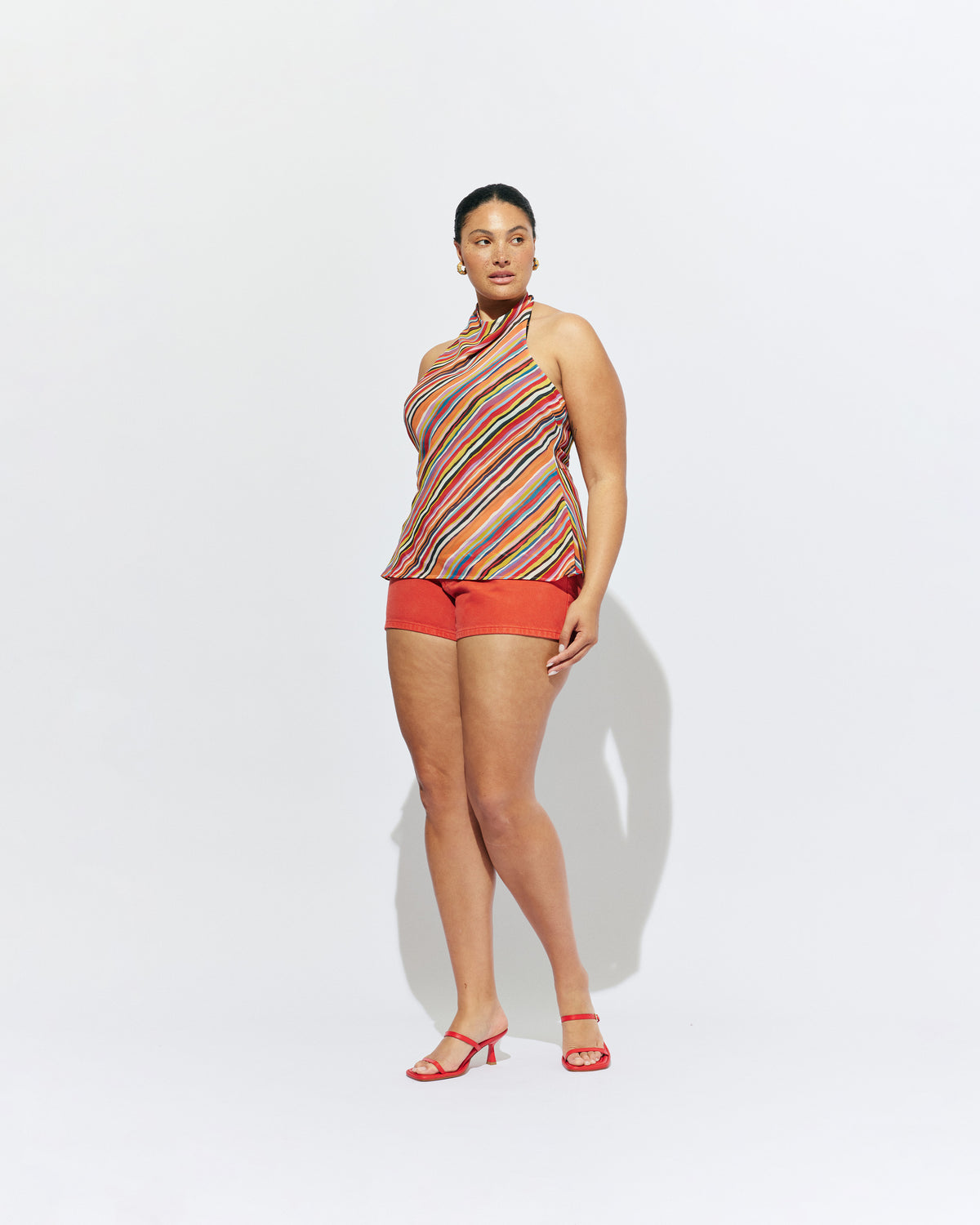 BLINK MICRO SHORT RUST | Micro shorts designed in our rust denim, with a low-rise fit, 5-pocket design and zip fly. An easy summer throw-on short that pairs perfectly with a classic white tee, or lean into the bright colours by pairing it with our...