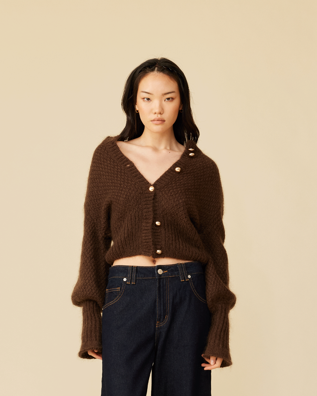 MATILDA CARDIGAN COCOA RUBY