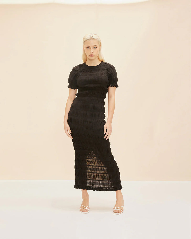 MIRELLA T-SHIRT DRESS BLACK TBF01436 | This piece is second hand and therefore may have visible signs of wear. But rest assured, our team has carefully reviewed this piece to ensure it is fully functional &...