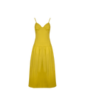 MONACO DRESS CHARTREUSE