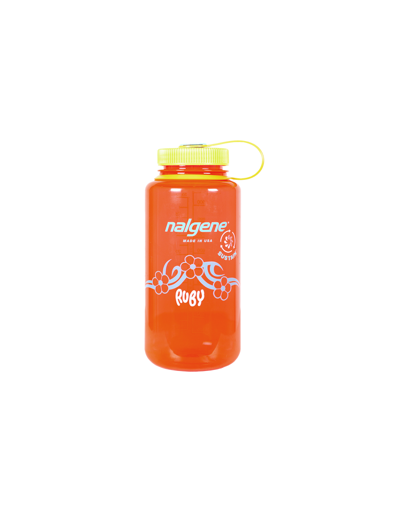 RUBY DRINK BOTTLE POMEGRANATE | Our very own custom Nalgene drink bottle with a resort design to keep you hydrated over summer.
